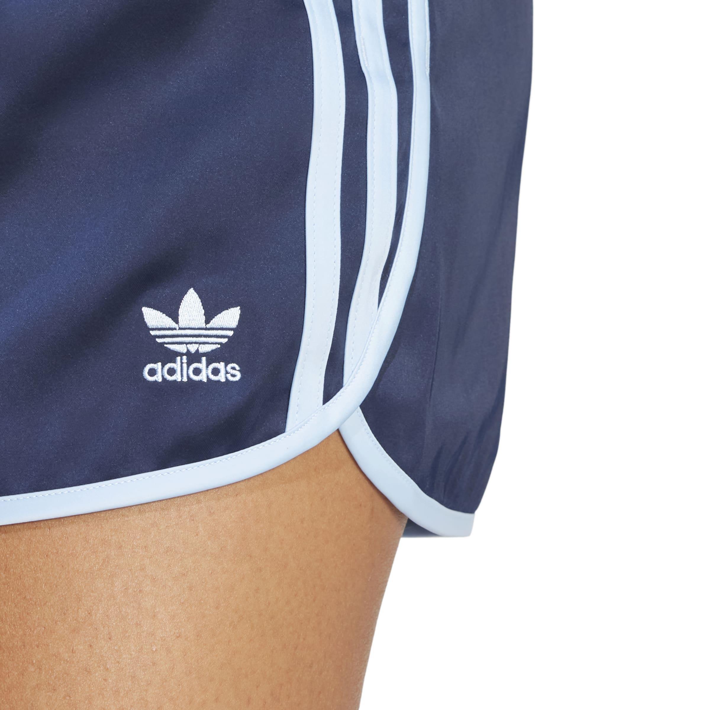 Adicolor 3-Stripes Sprinter Shorts, Blue, A901_ONE, large image number 4