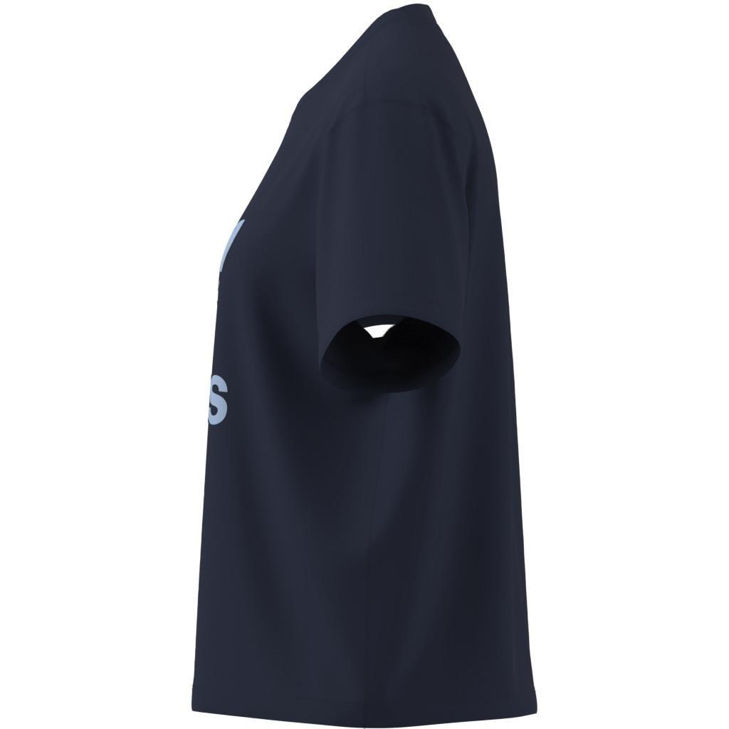 Adicolor Trefoil Boxy T-Shirt, Blue, A901_ONE, large image number 10