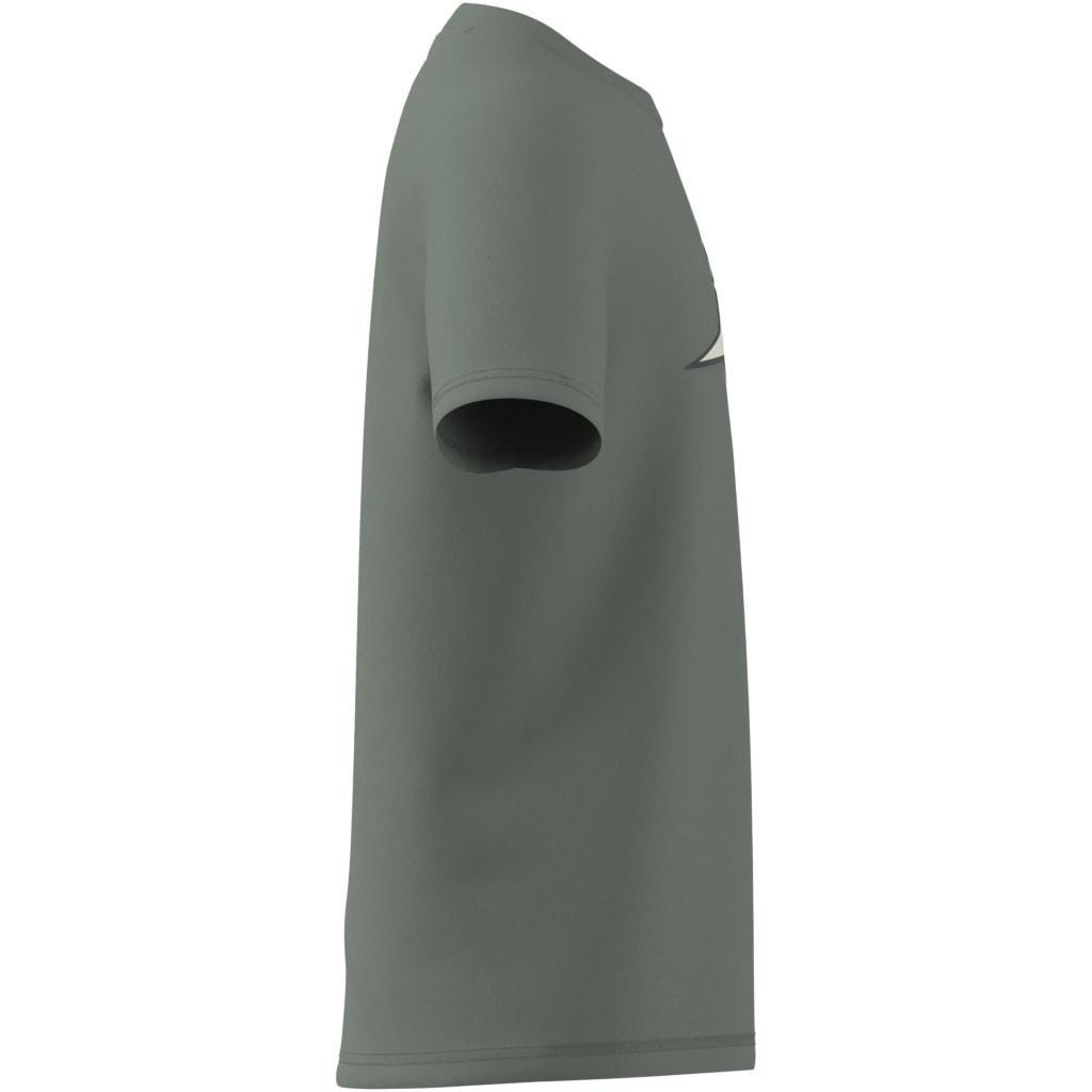 Kids Unisex Adiraptor Graphic T-Shirt, Green, A901_ONE, large image number 6