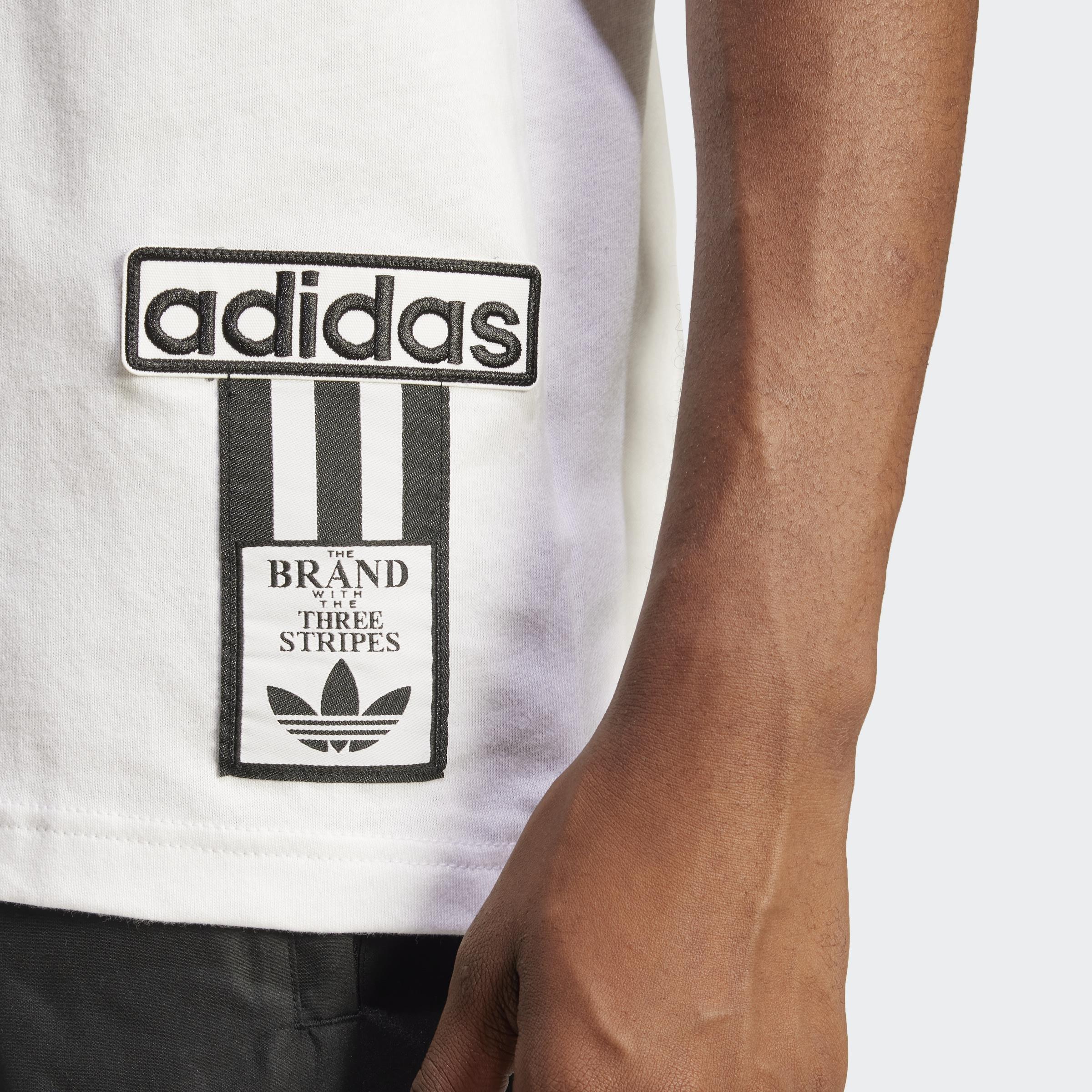 Adibreak Tee, White, A901_ONE, large image number 8