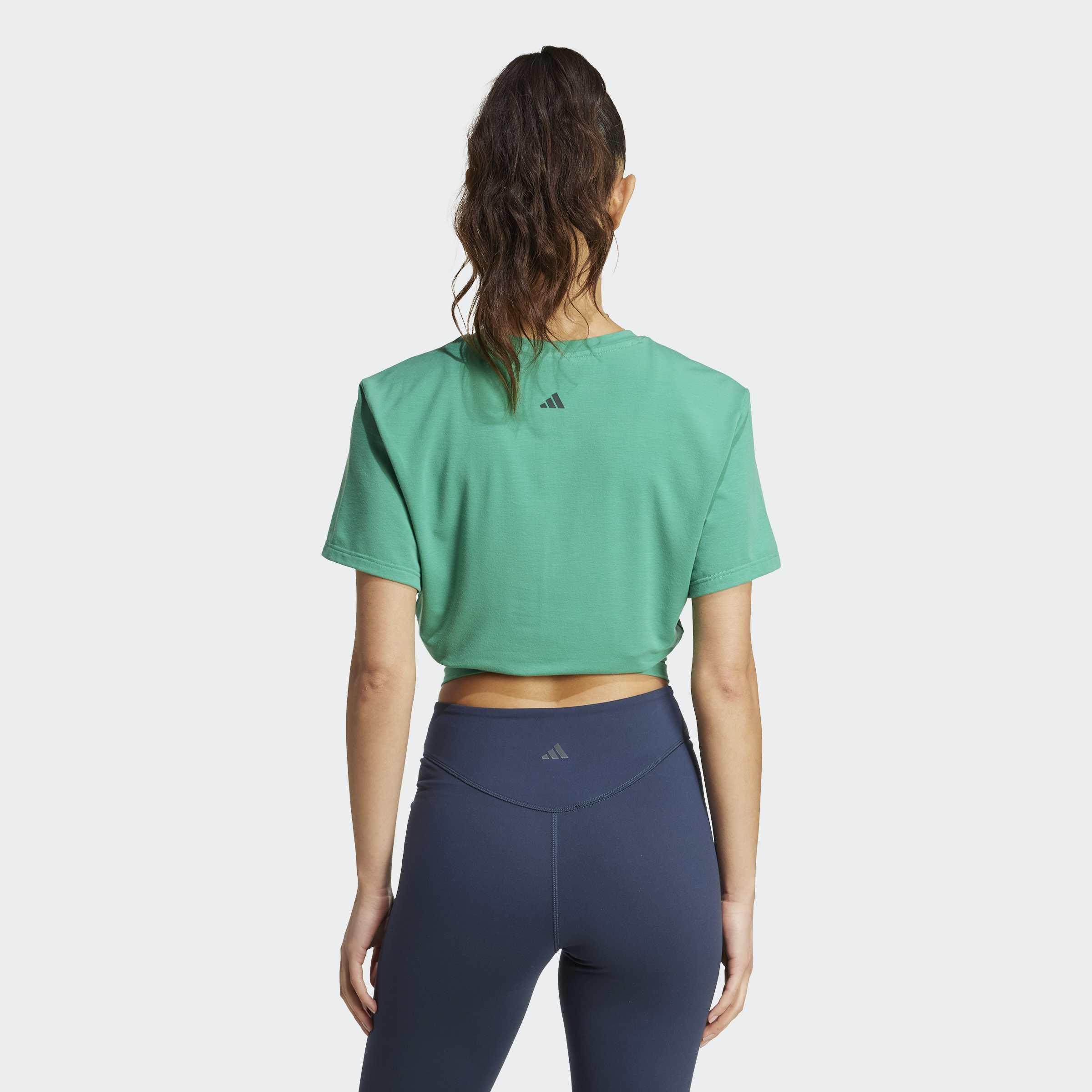 Yoga T-Shirt, Green, A901_ONE, large image number 3