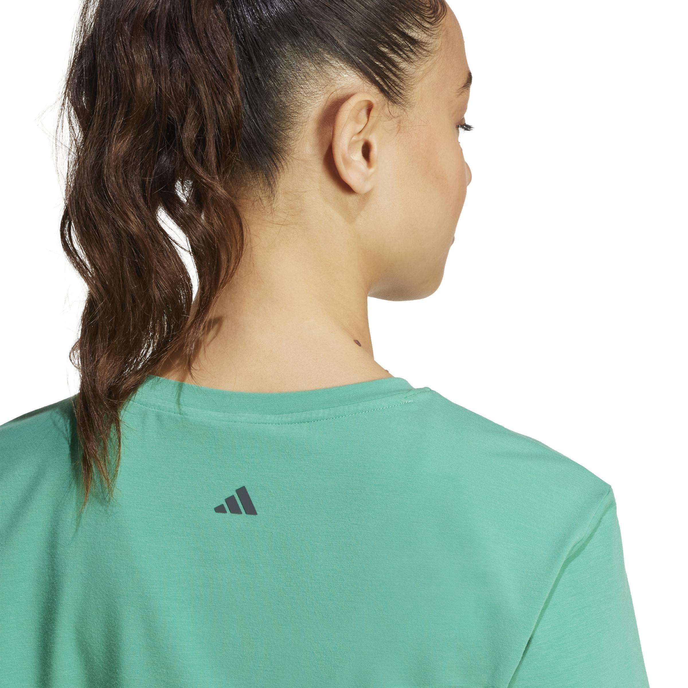 Yoga T-Shirt, Green, A901_ONE, large image number 4