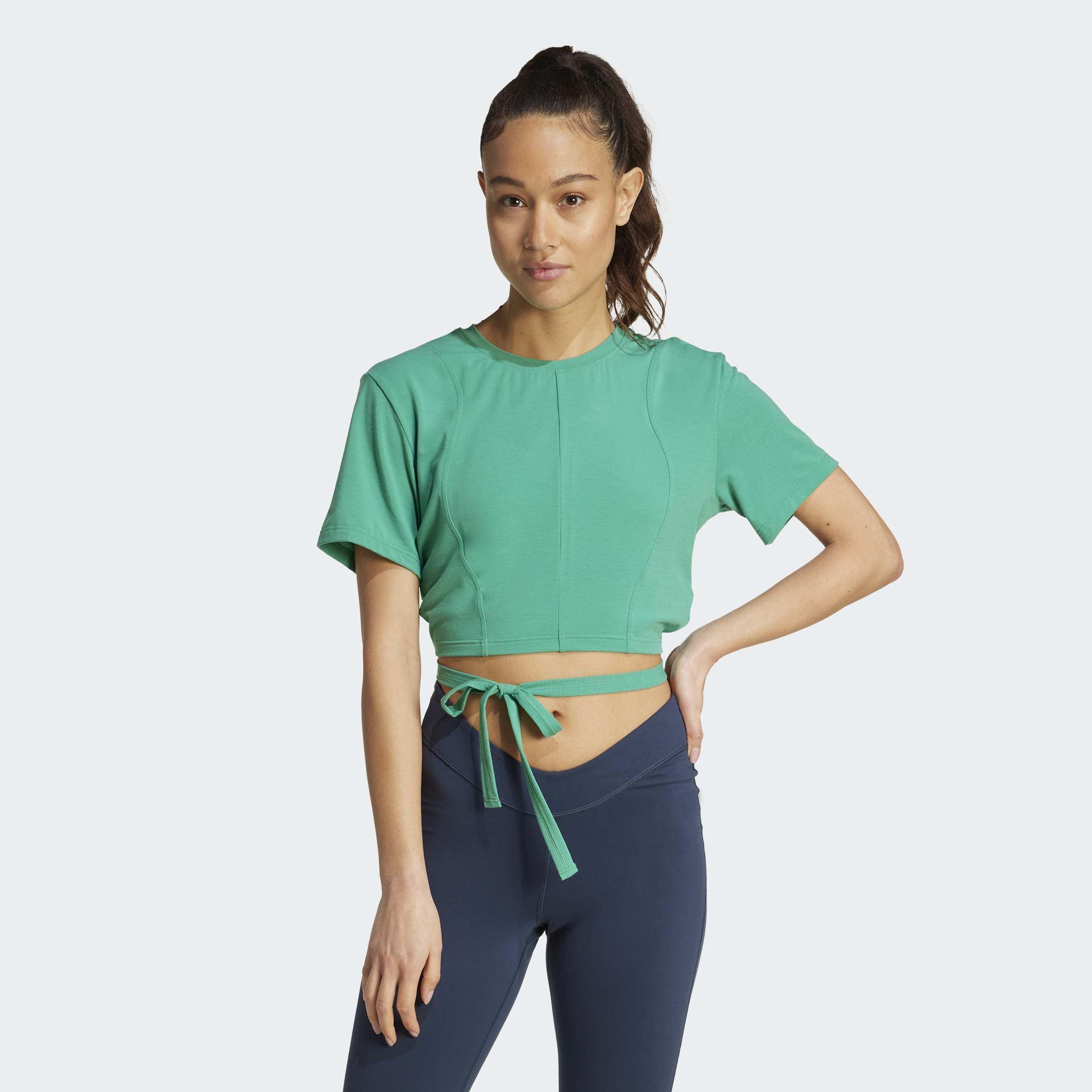 Yoga T-Shirt, Green, A901_ONE, large image number 12