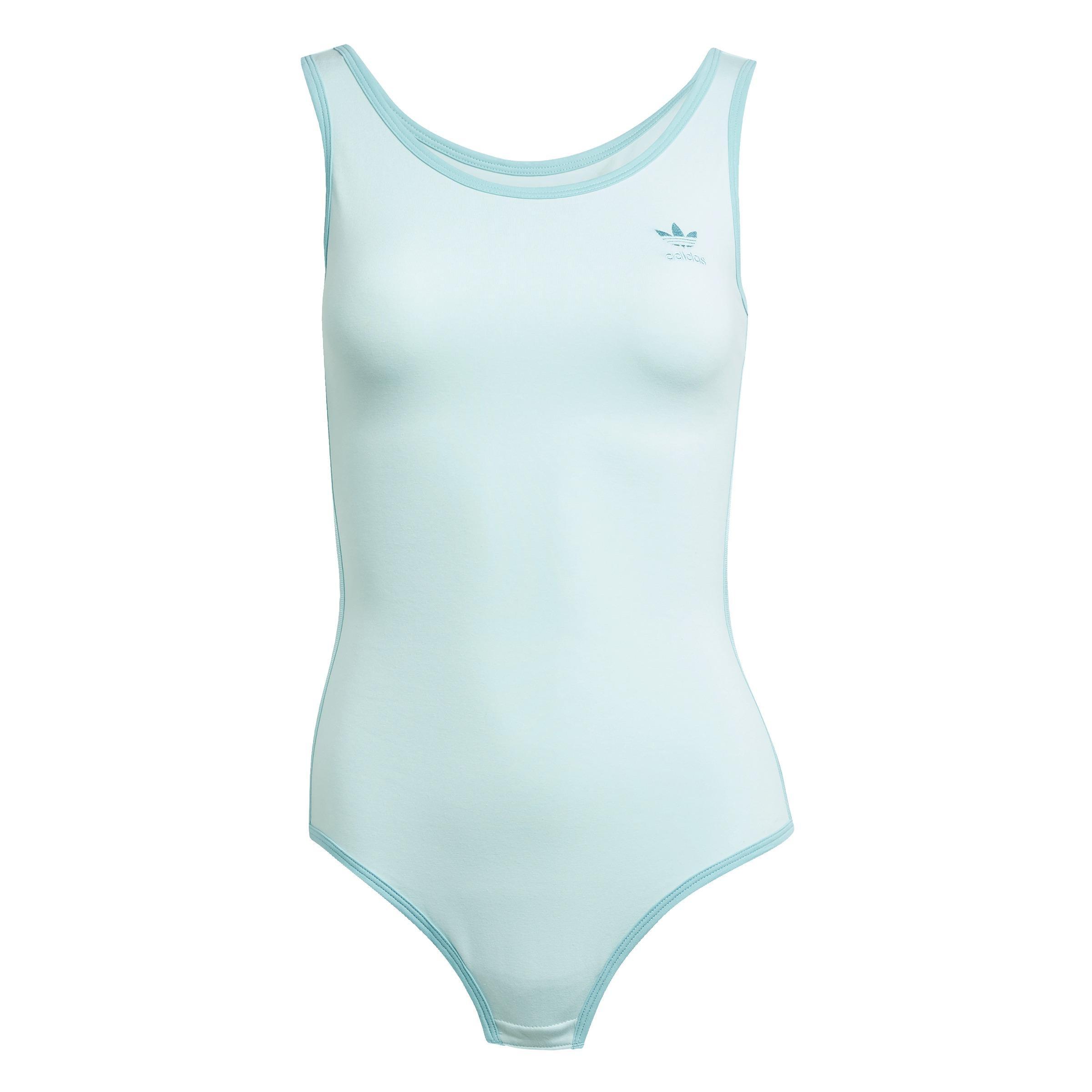 Adicolor 3-Stripes Bodysuit, Turquoise, A901_ONE, large image number 0