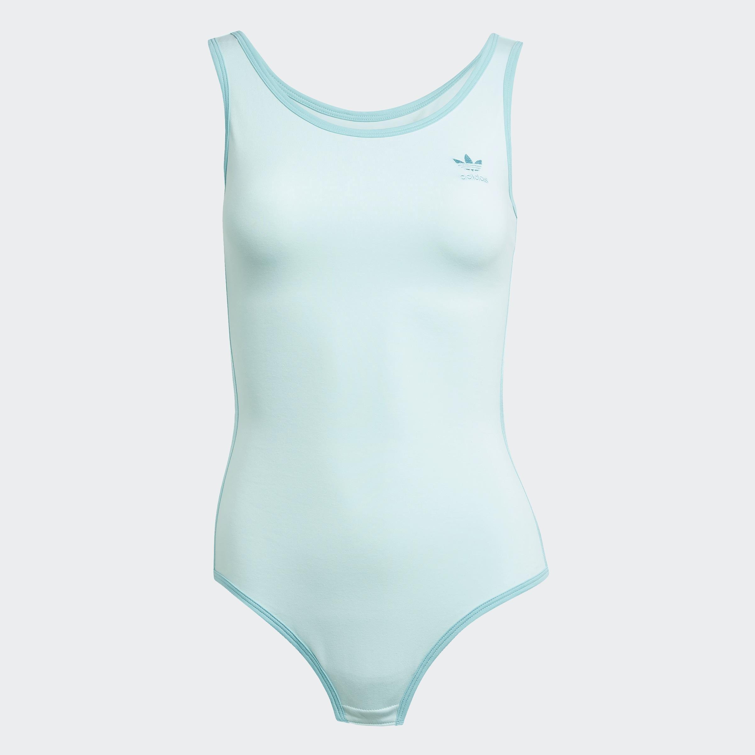 Adicolor 3-Stripes Bodysuit, Turquoise, A901_ONE, large image number 1