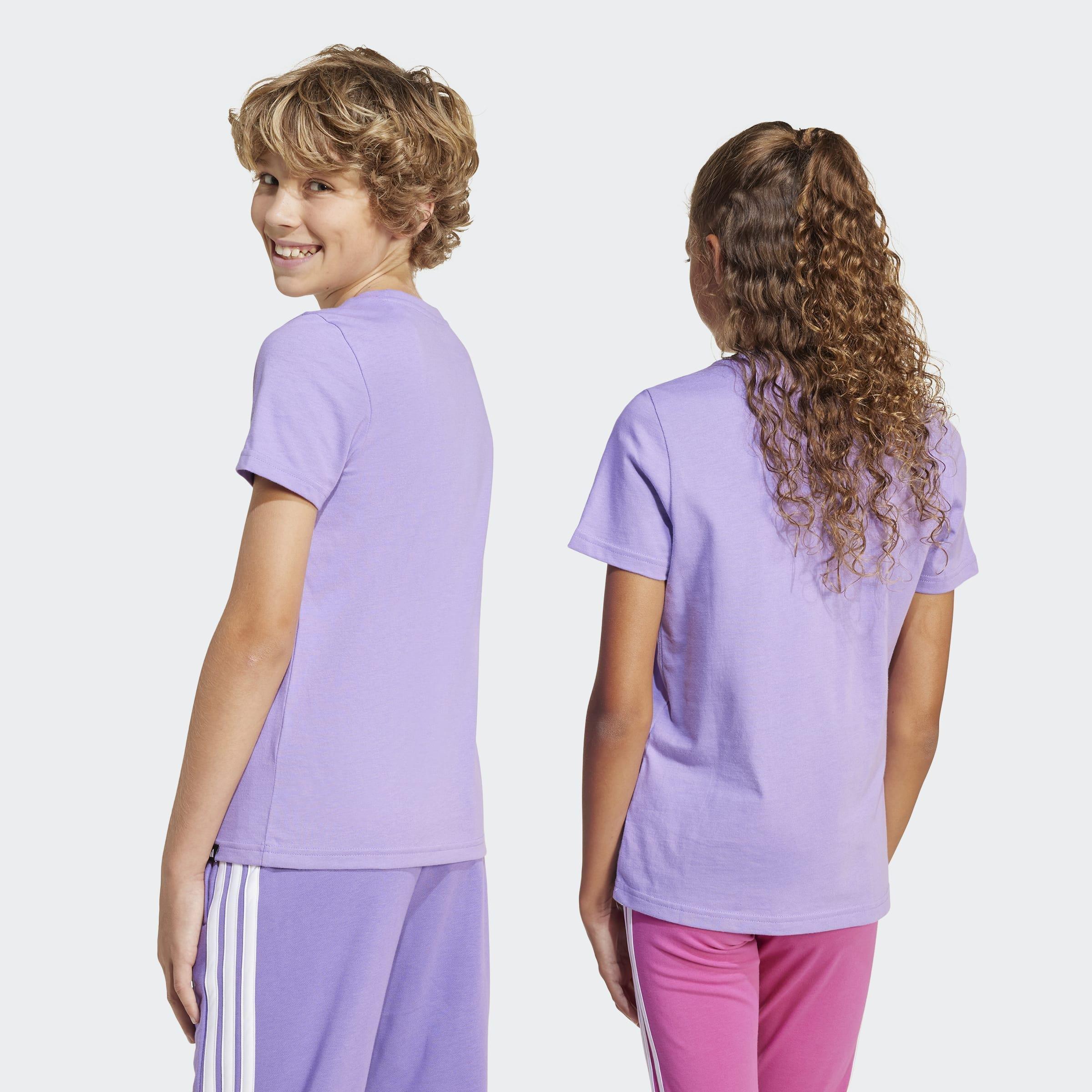 Kids Unisex Tech Logo Graphic T-Shirt, Purple, A901_ONE, large image number 1