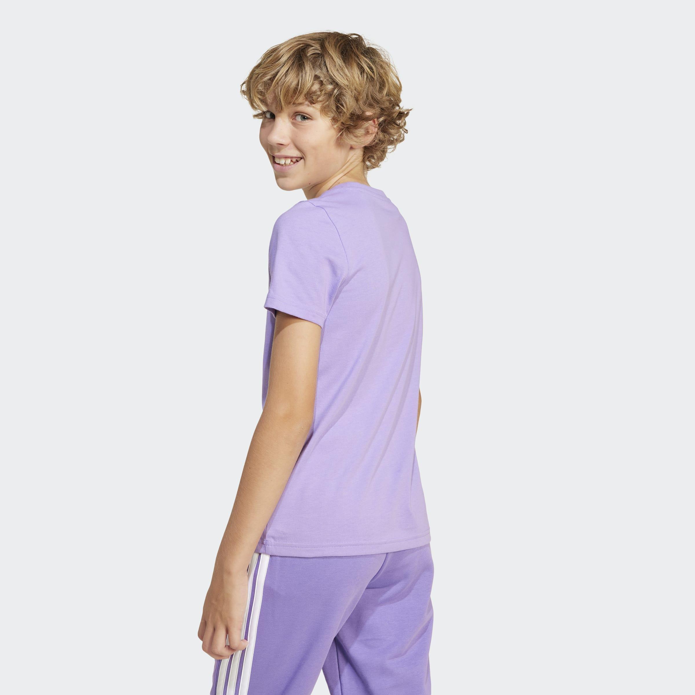 Kids Unisex Tech Logo Graphic T-Shirt, Purple, A901_ONE, large image number 2