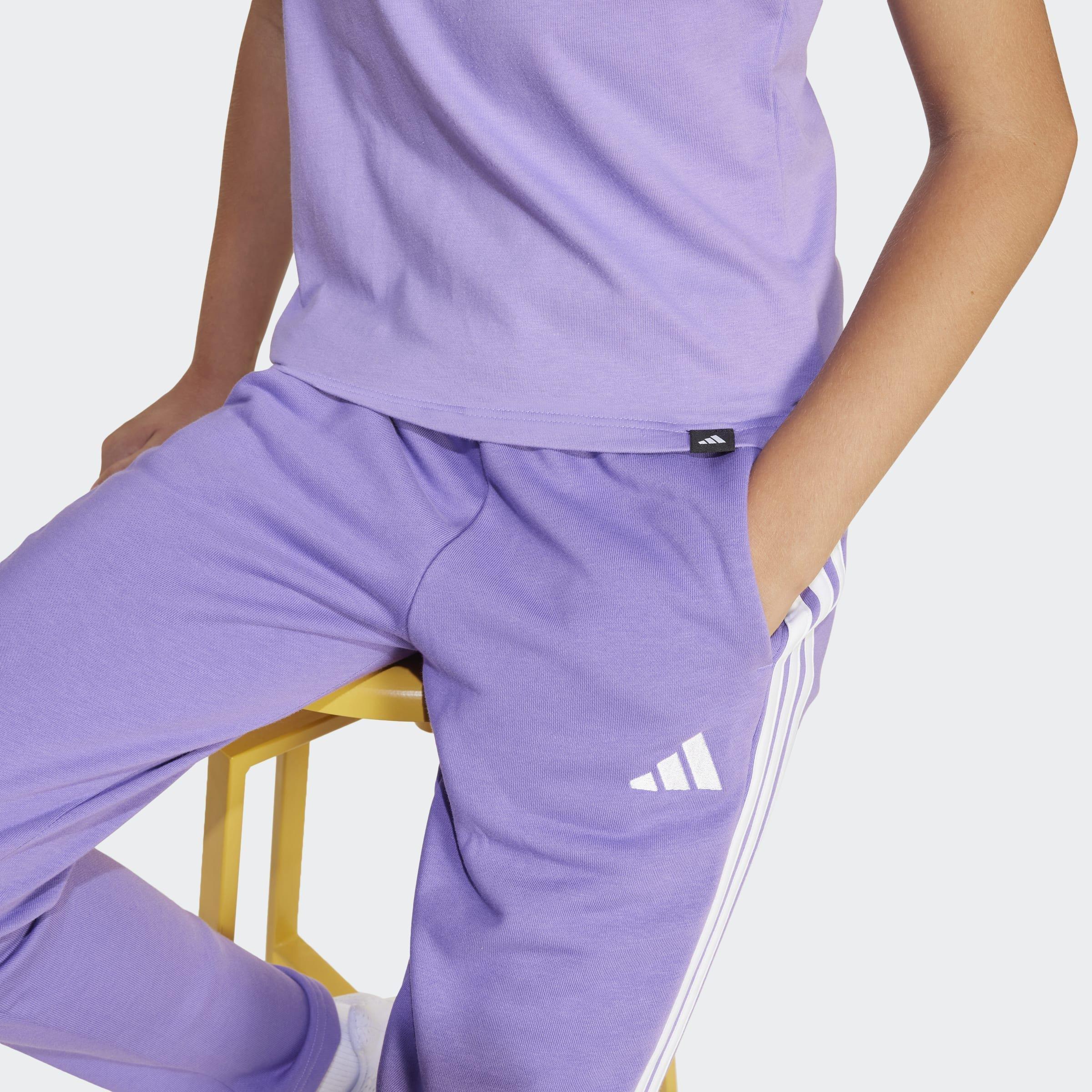 Kids Unisex Tech Logo Graphic T-Shirt, Purple, A901_ONE, large image number 4