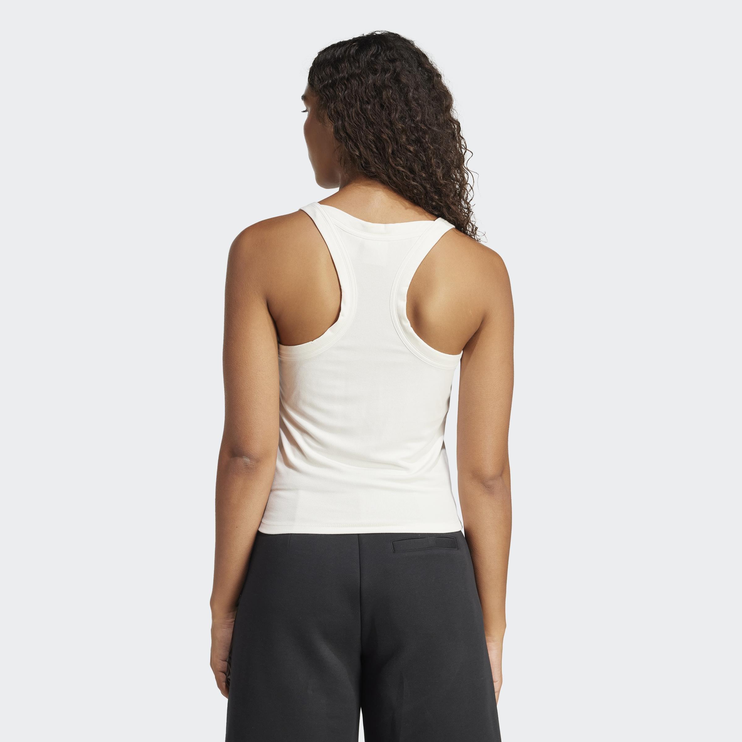 Premium Essentials Tank Top, White, A901_ONE, large image number 3