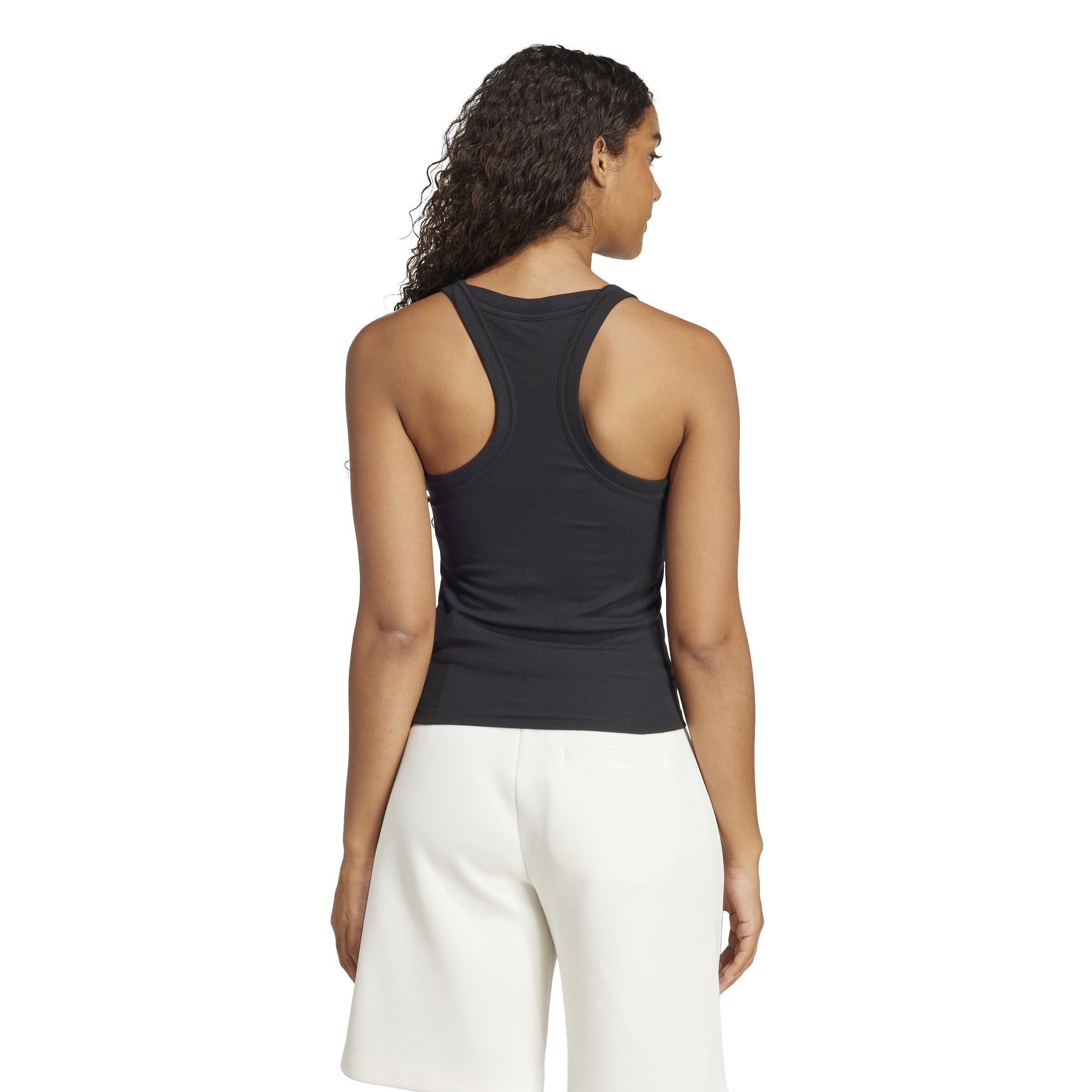 Premium Essentials Tank Top, Black, A901_ONE, large image number 2