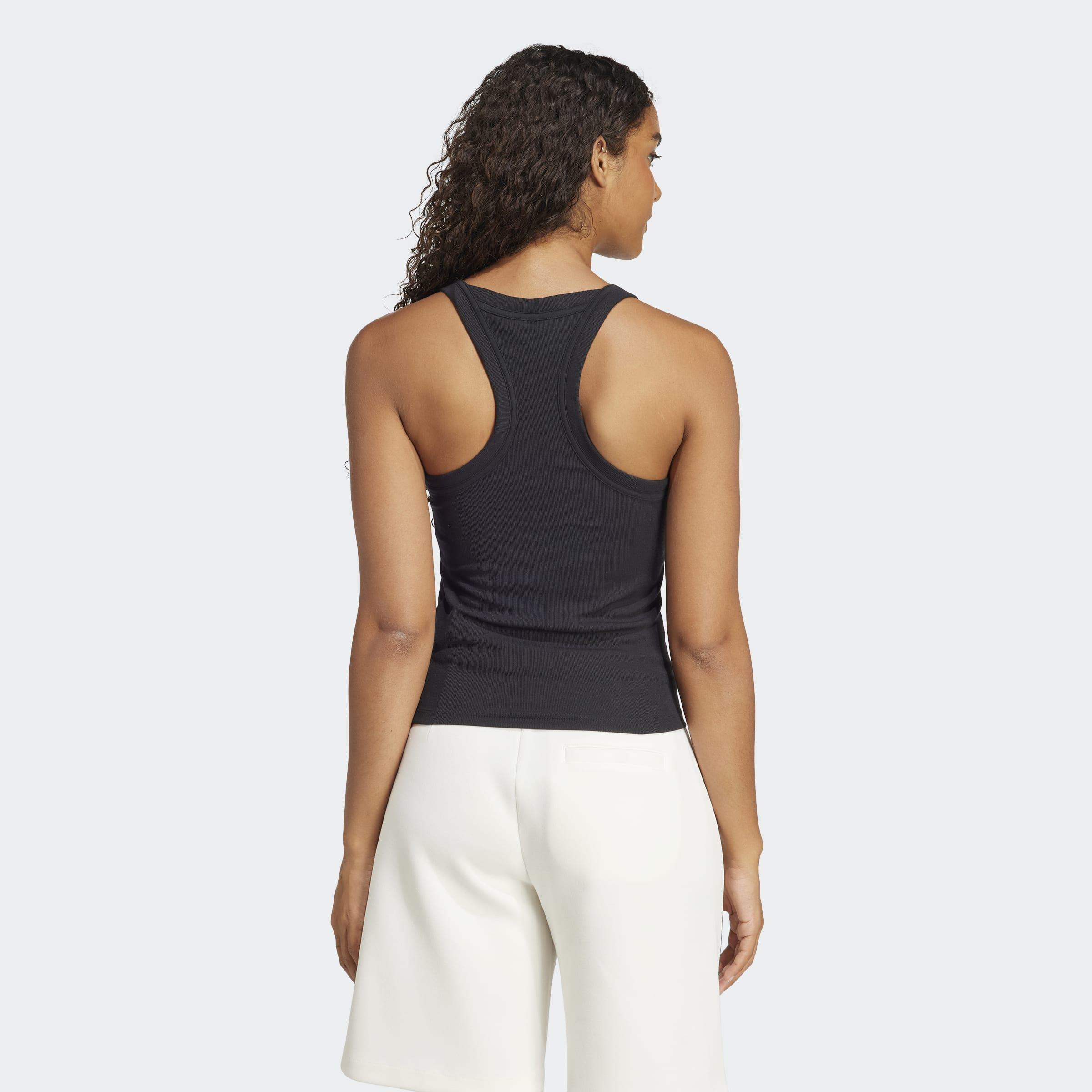 Premium Essentials Tank Top, Black, A901_ONE, large image number 3