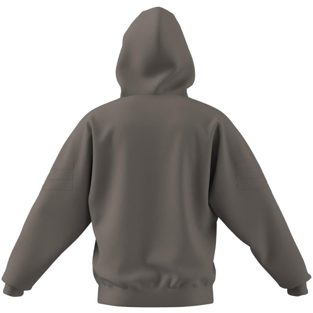 Future Icons 3-Stripes Full-Zip Hoodie, Beige, A901_ONE, large image number 4