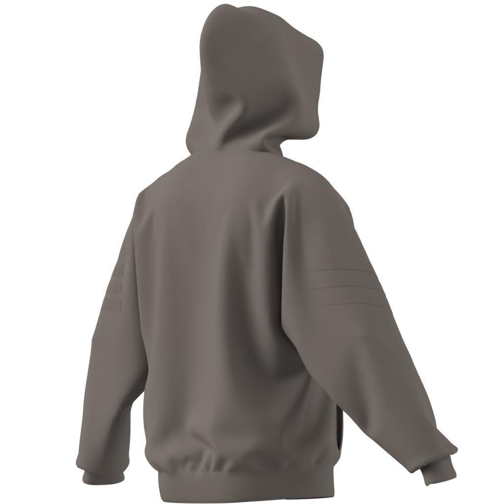 Future Icons 3-Stripes Full-Zip Hoodie, Beige, A901_ONE, large image number 10