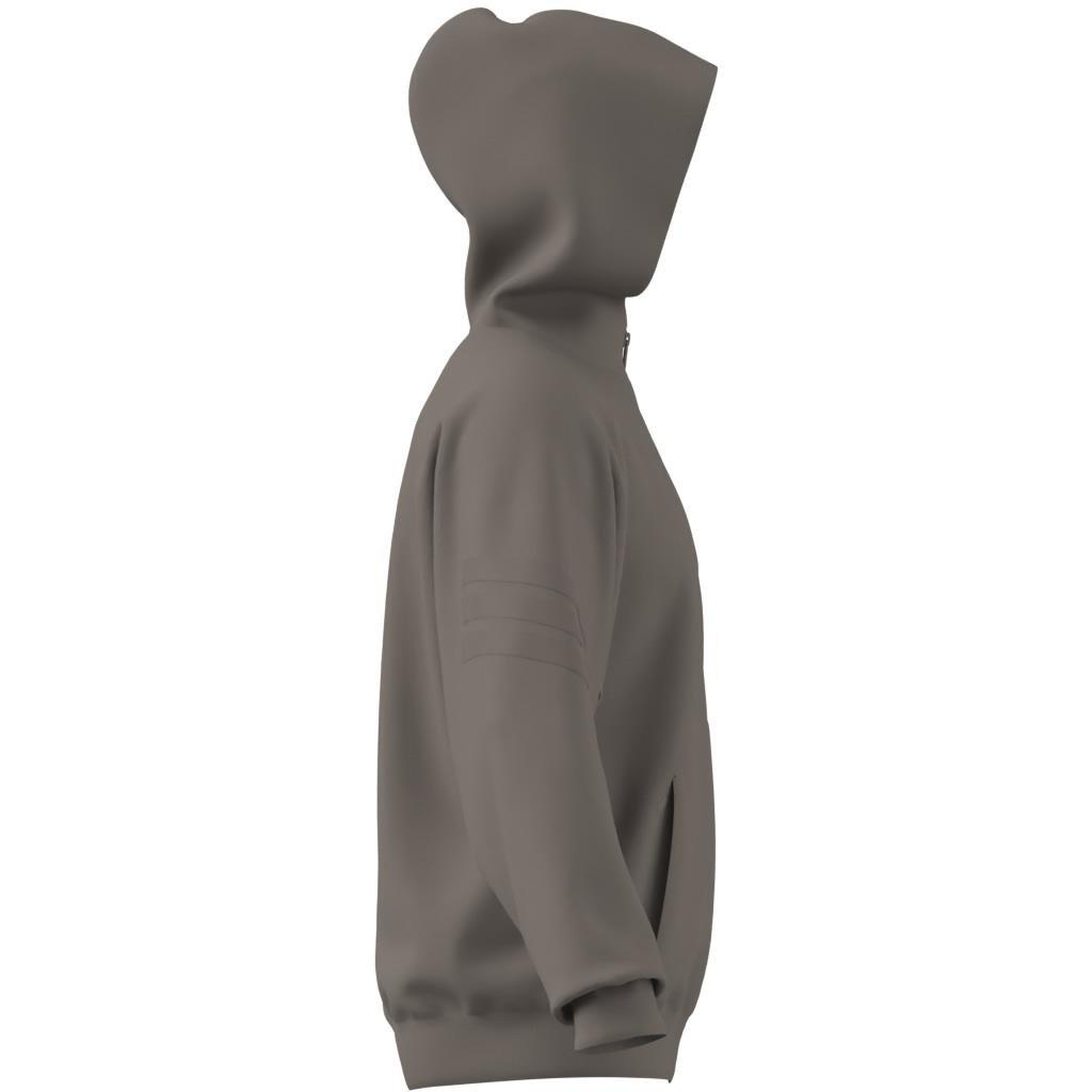 Future Icons 3-Stripes Full-Zip Hoodie, Beige, A901_ONE, large image number 12