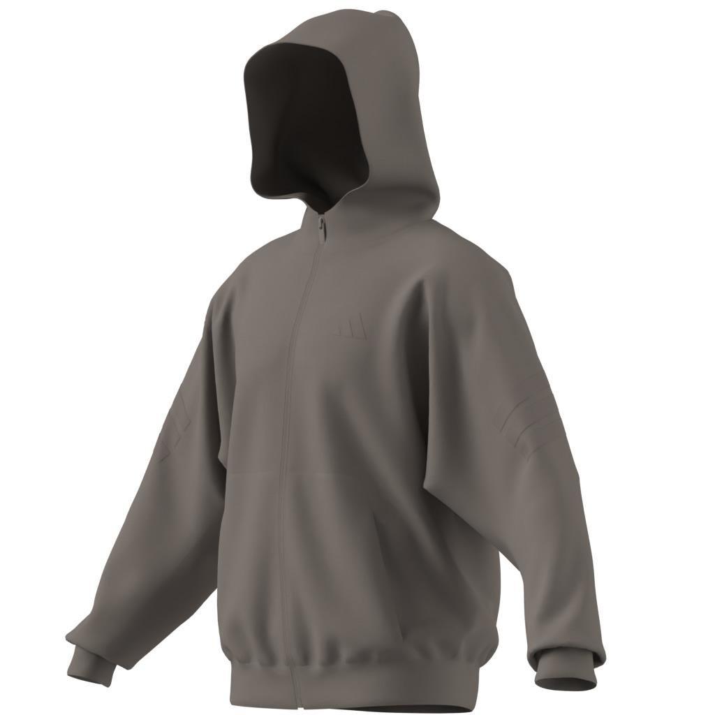 Future Icons 3-Stripes Full-Zip Hoodie, Beige, A901_ONE, large image number 13