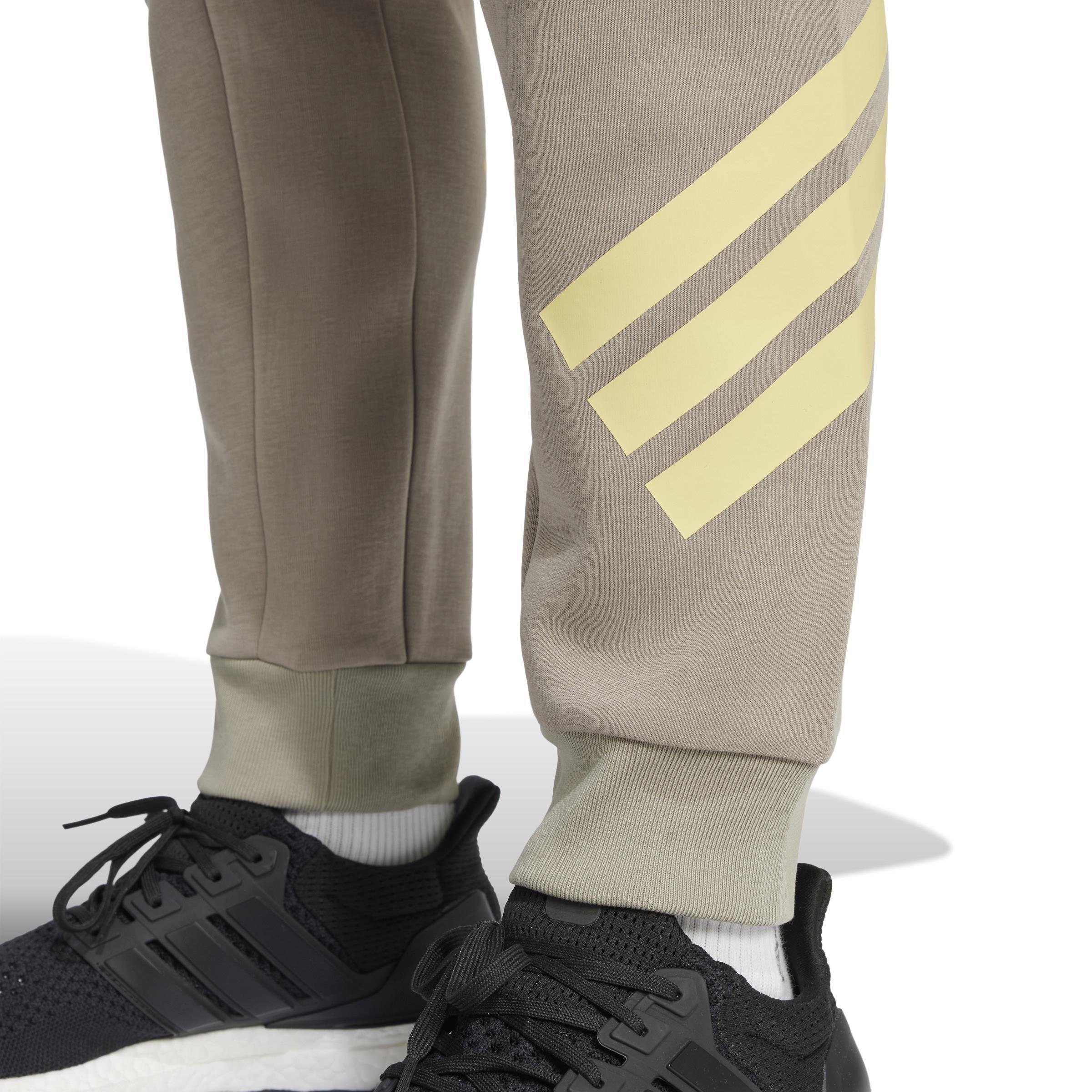 Future Icons 3-Stripes Tracksuit Bottoms, Beige, , large image number 3