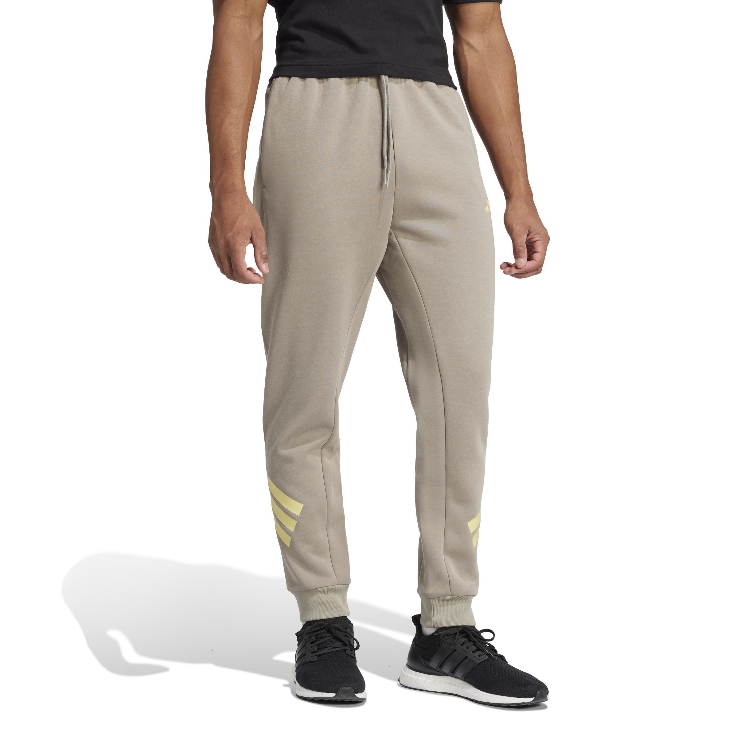 Future Icons 3-Stripes Tracksuit Bottoms, Beige, , large image number 7