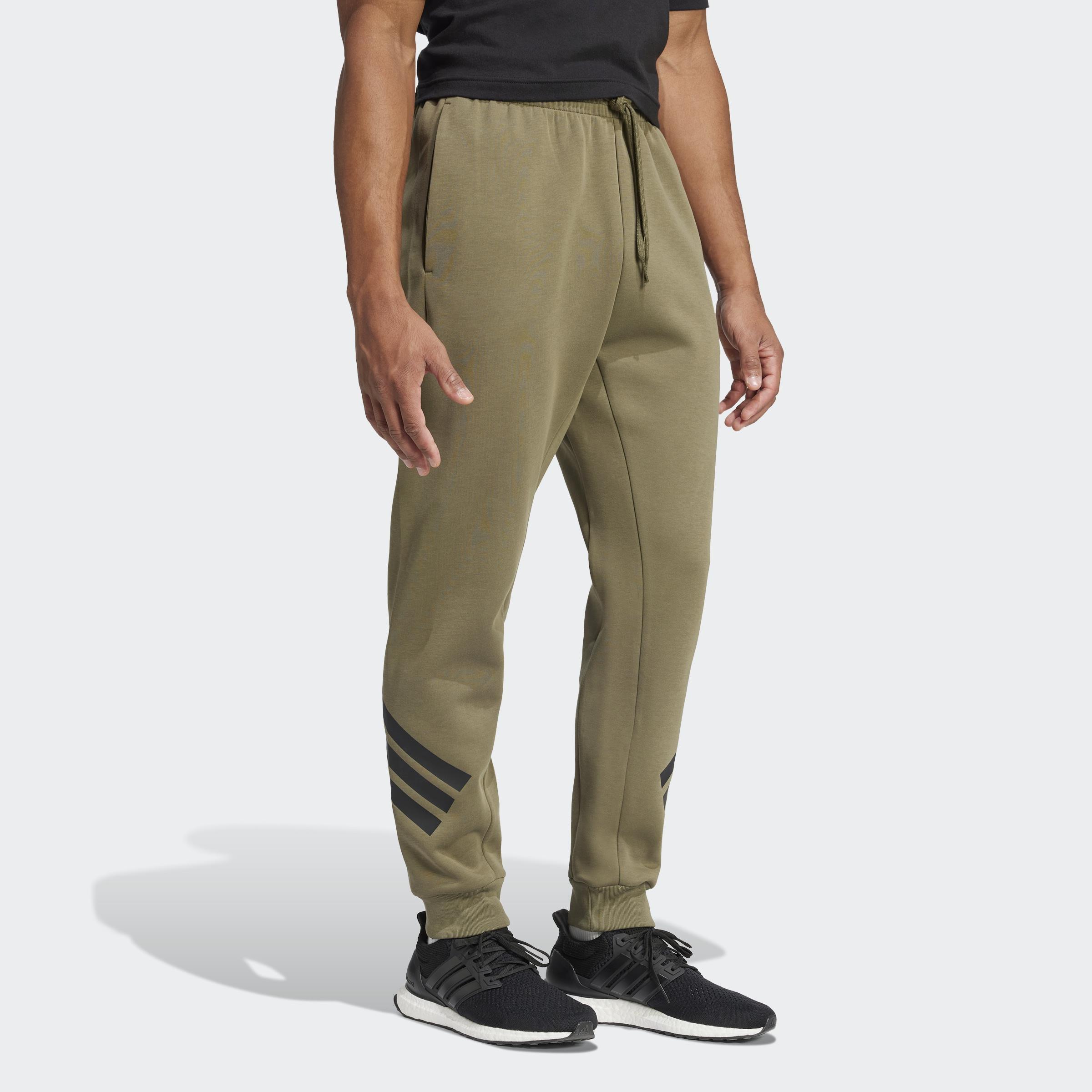 Future Icons 3-Stripes Tracksuit Bottoms, Green, A901_ONE, large image number 13