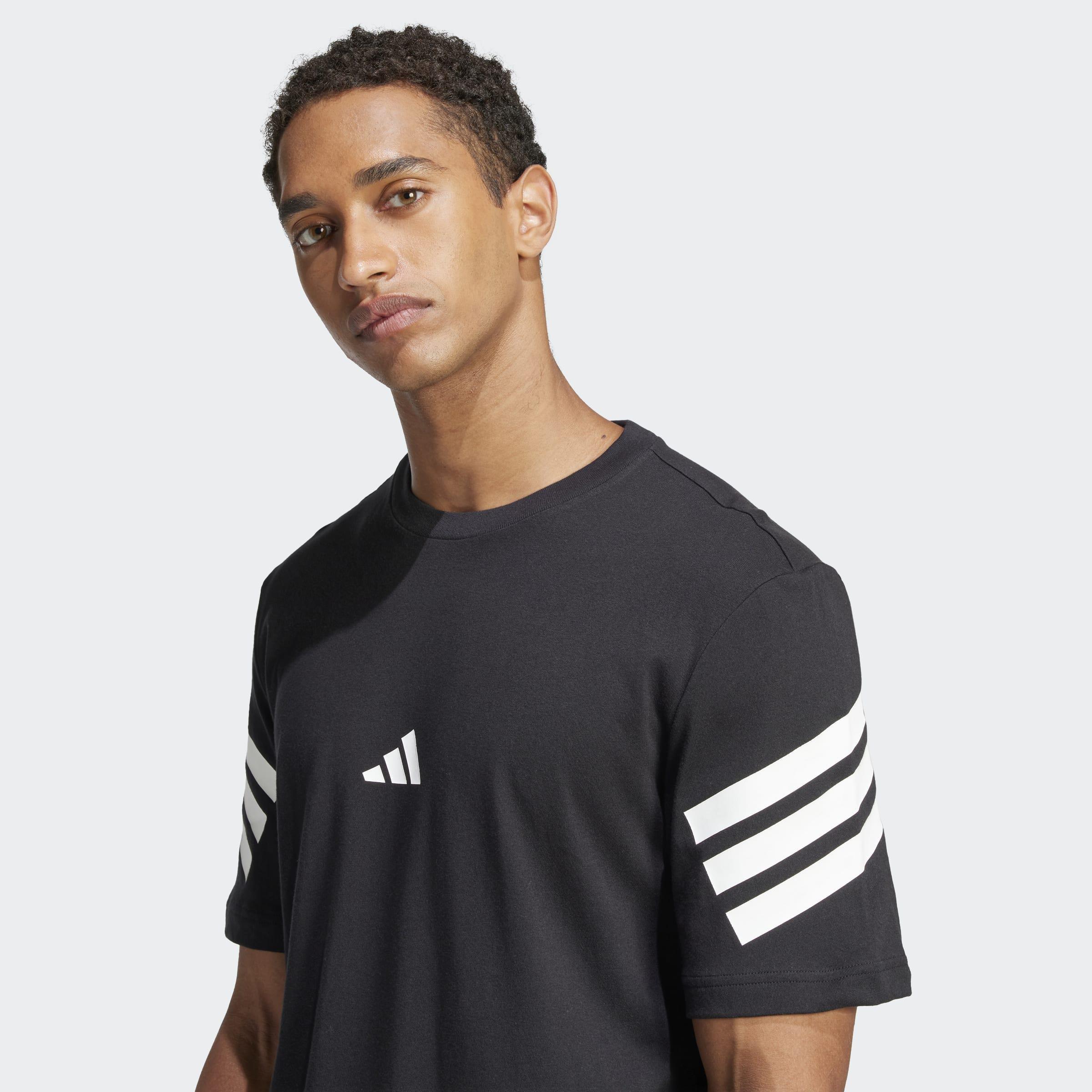Future Icons 3-Stripes T-Shirt, Black, A901_ONE, large image number 2
