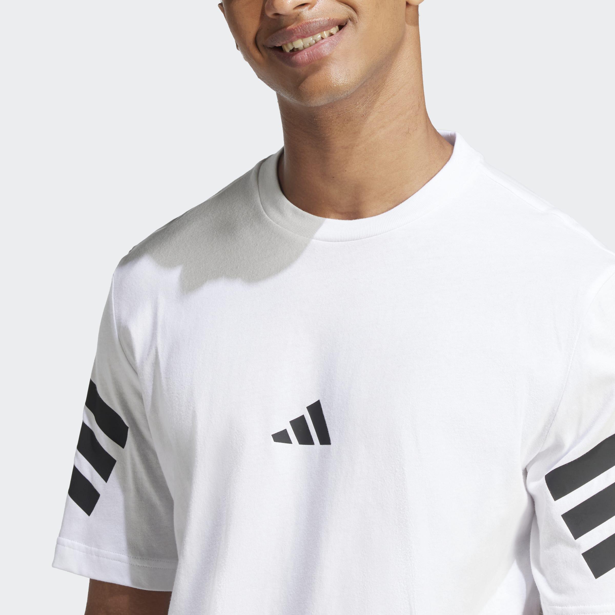 Future Icons 3-Stripes T-Shirt, White, A901_ONE, large image number 3