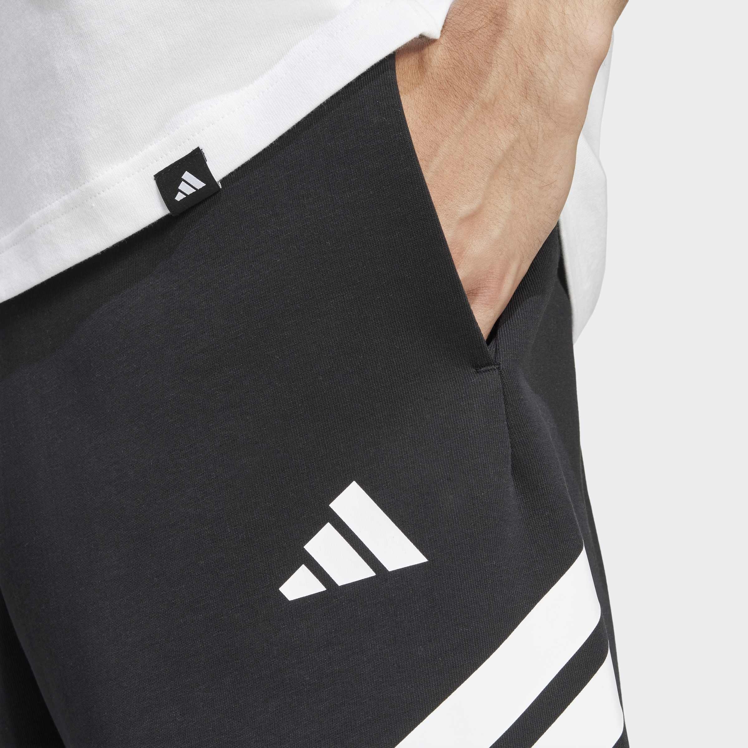 Future Icons 3-Stripes Shorts, Black, A901_ONE, large image number 2