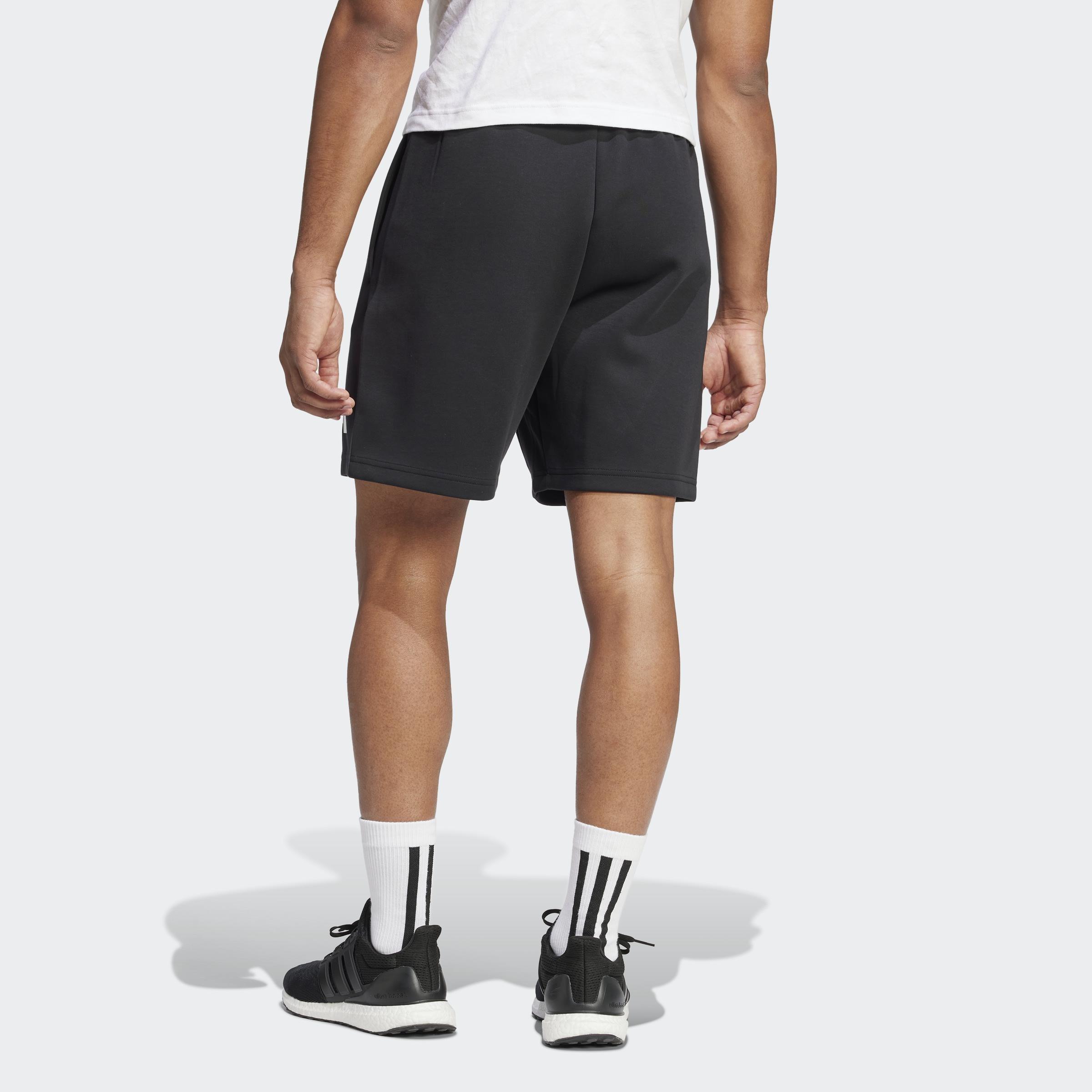 Future Icons 3 Bar Logo Shorts, Black, A901_ONE, large image number 1