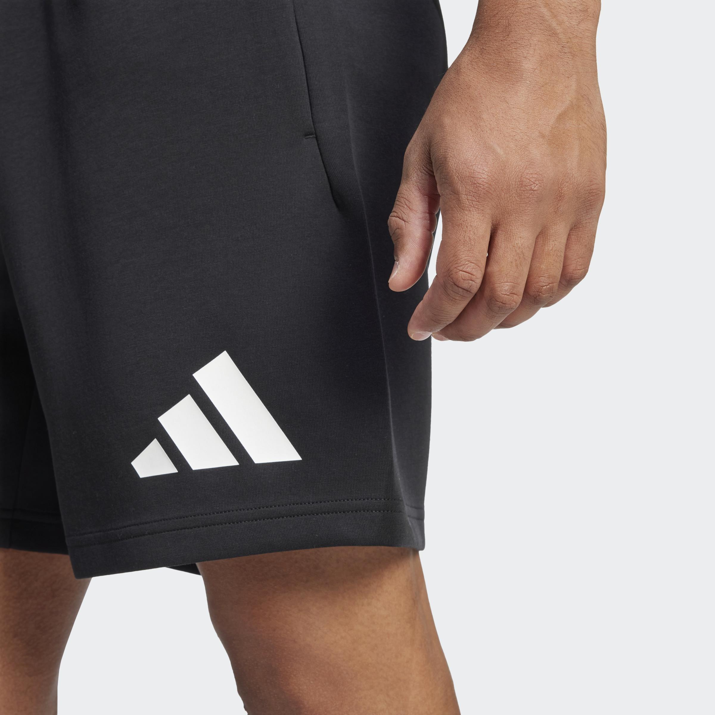 Future Icons 3 Bar Logo Shorts, Black, A901_ONE, large image number 2