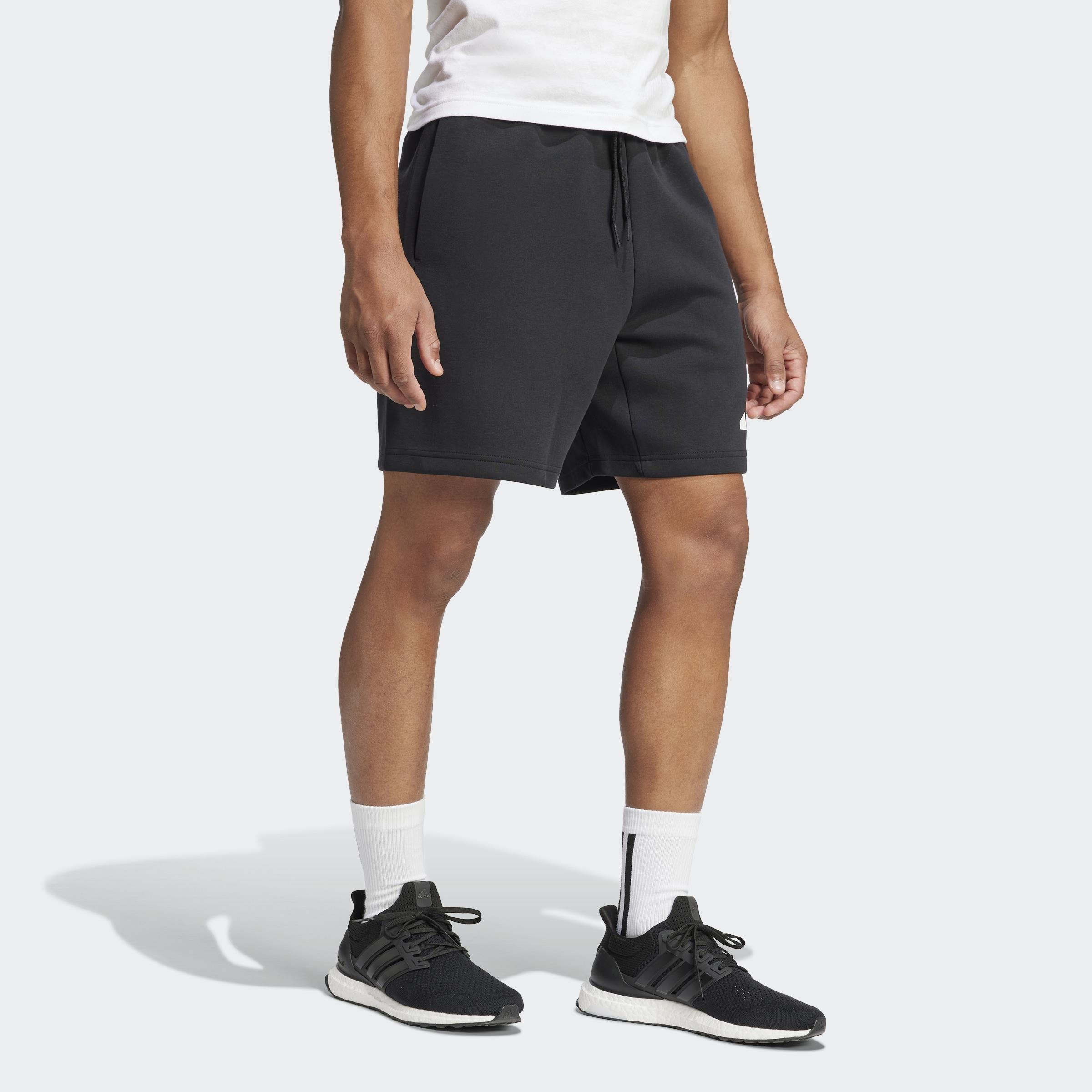 Future Icons 3 Bar Logo Shorts, Black, A901_ONE, large image number 4