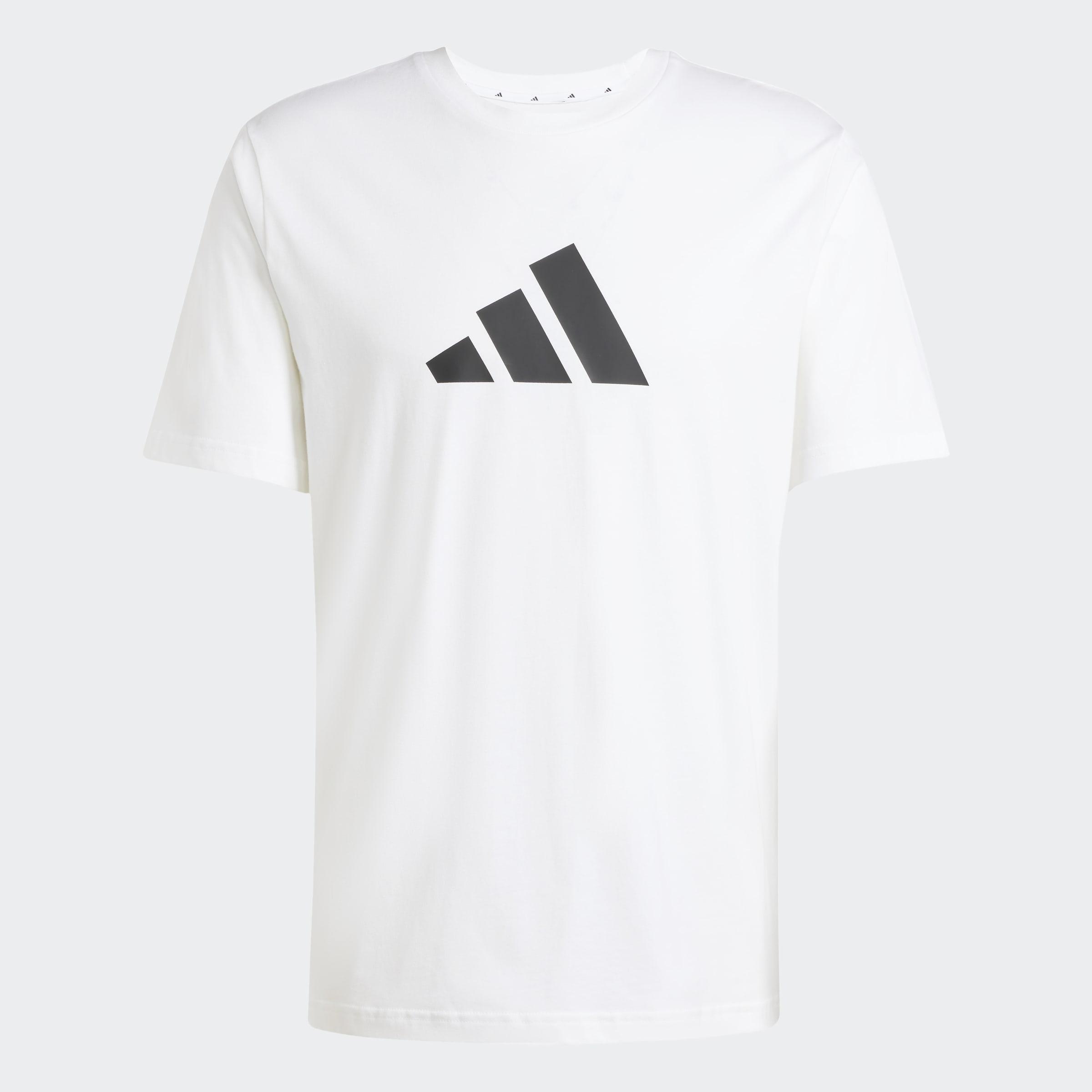 Future Icons 3 Bar Logo T-Shirt, White