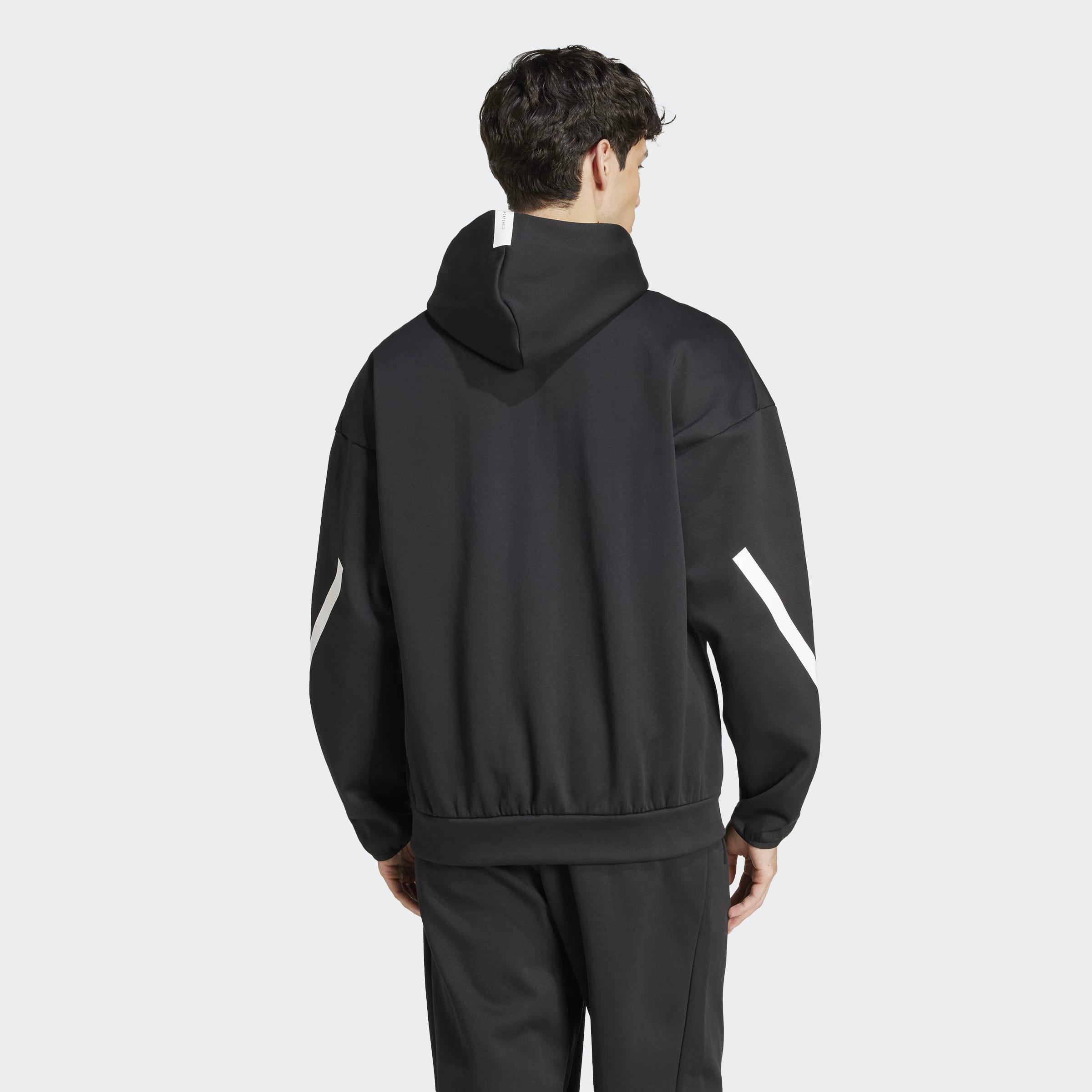 Z.N.E. Full-Zip Hooded Track Jacket, Black, A901_ONE, large image number 2