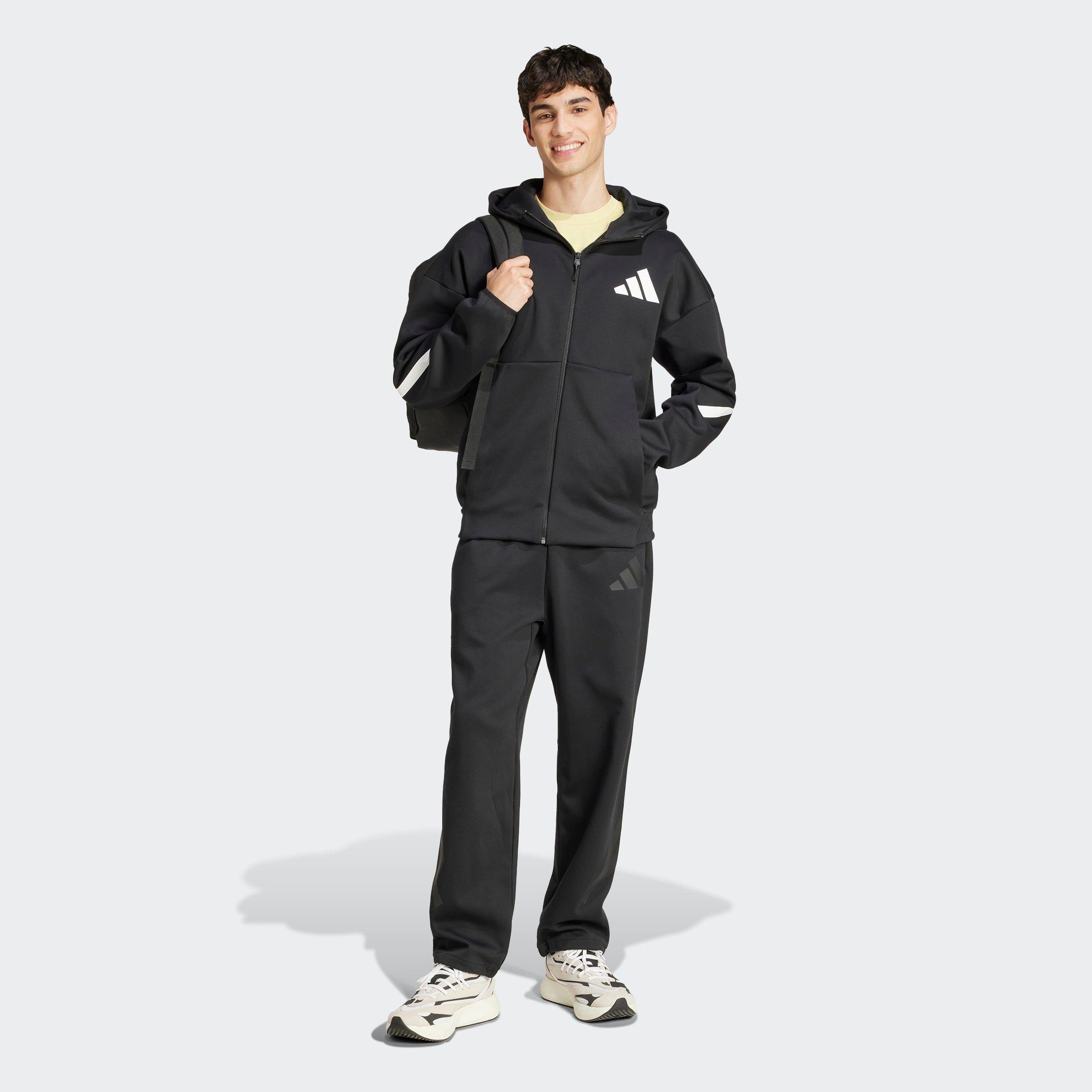 Z.N.E. Full-Zip Hooded Track Jacket, Black, A901_ONE, large image number 4