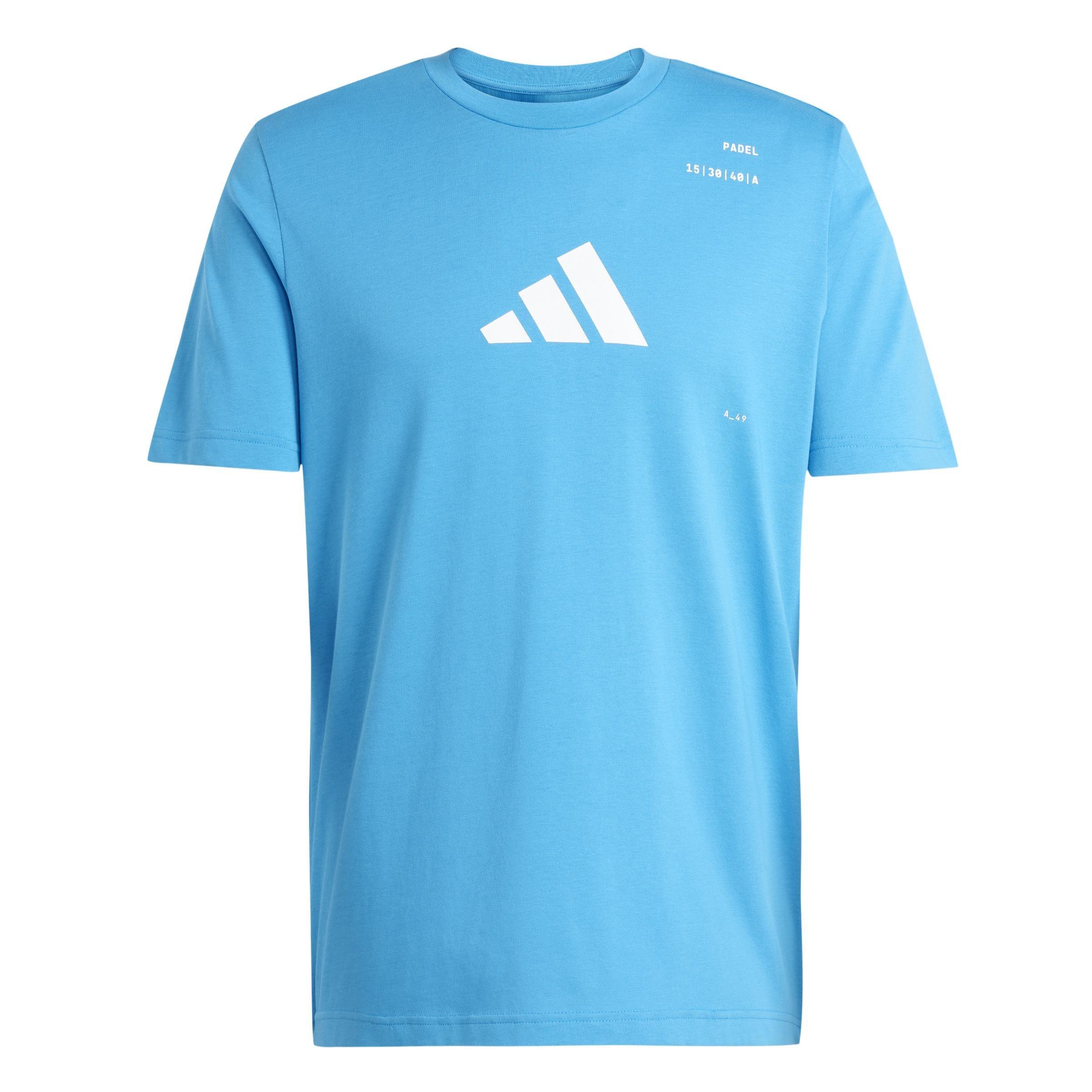 Padel Category Graphic T-Shirt, Blue, A901_ONE, large image number 1