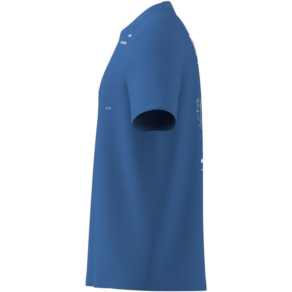 Padel Category Graphic T-Shirt, Blue, A901_ONE, large image number 14