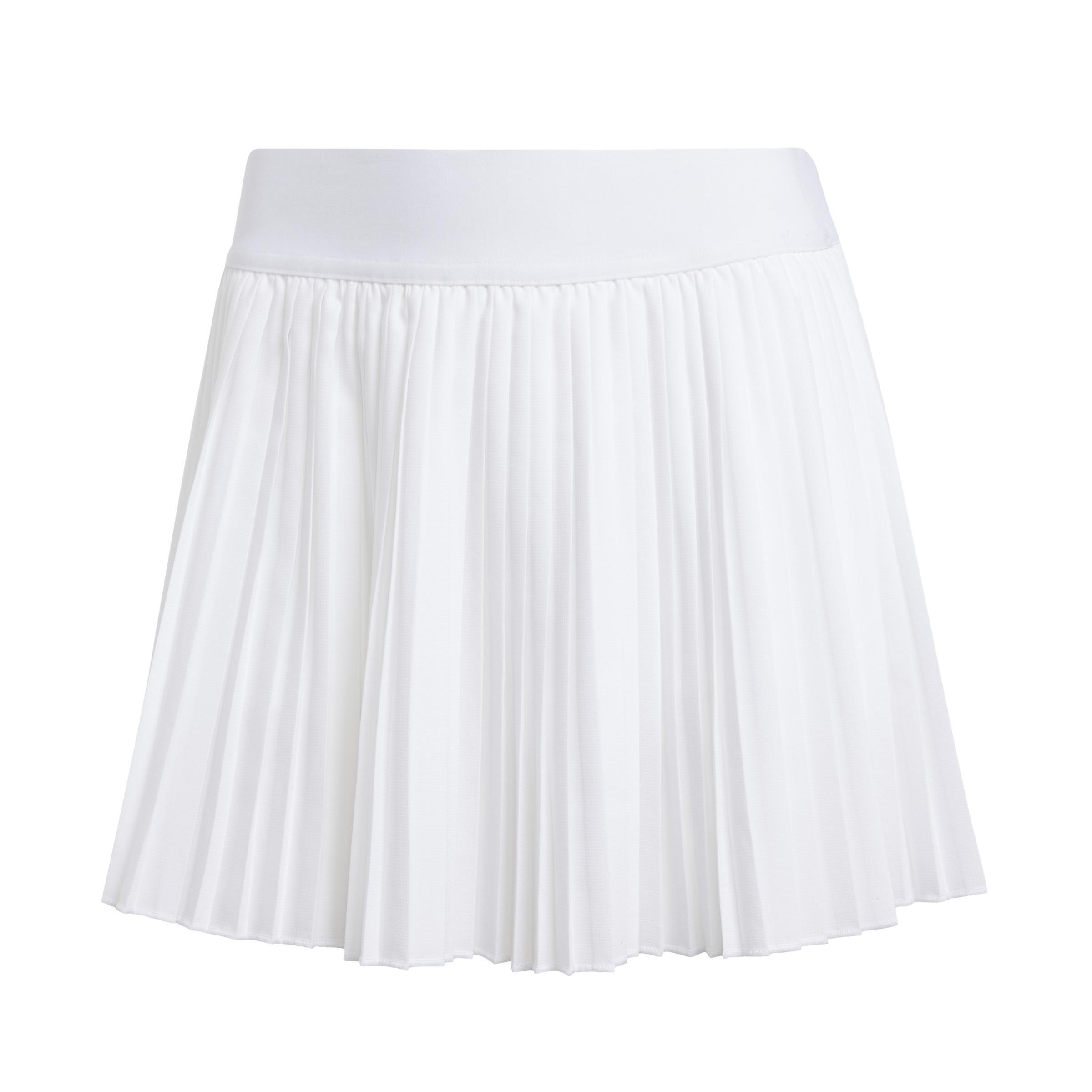 Club pleated skirt, White, A901_ONE, large image number 0