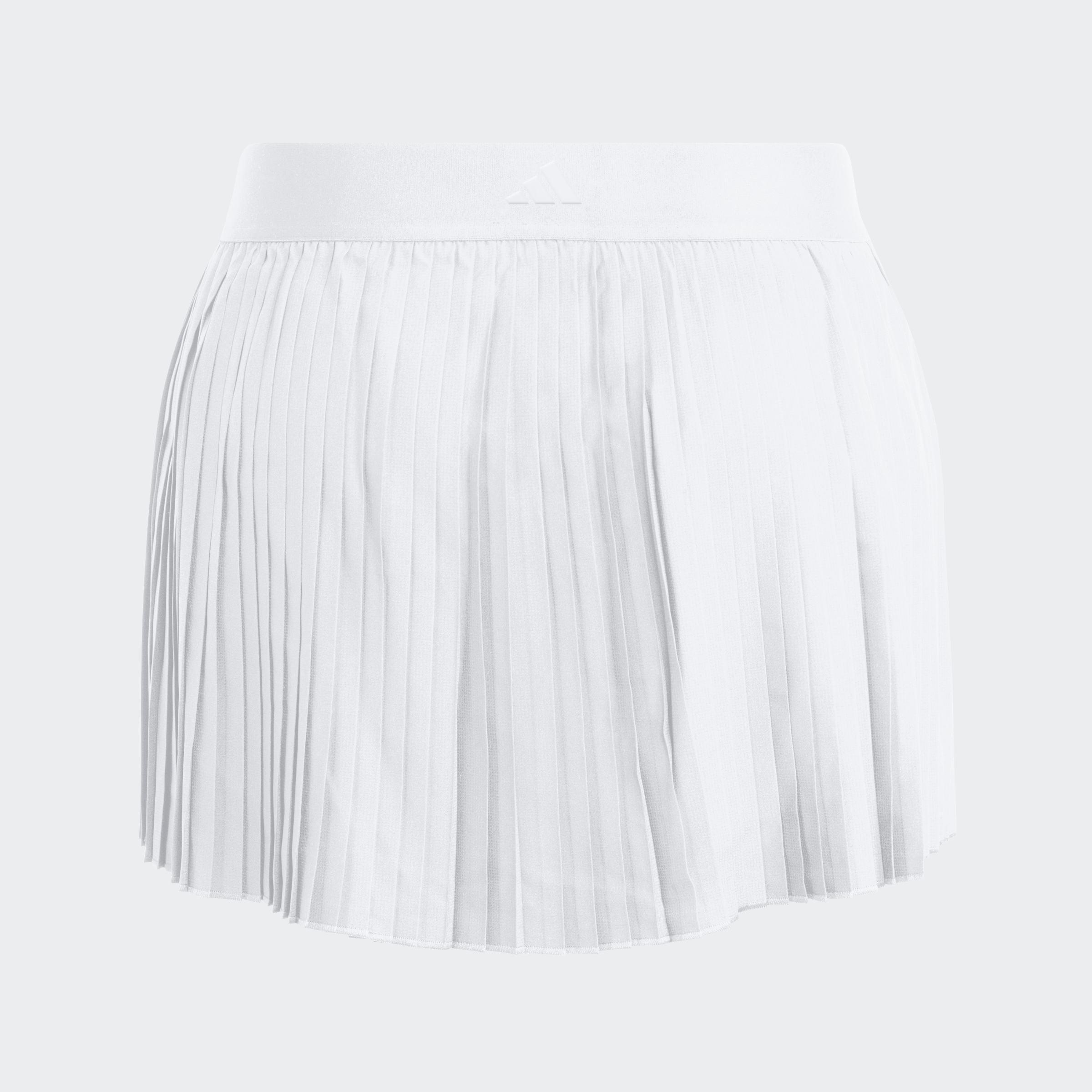Club pleated skirt, White, A901_ONE, large image number 4
