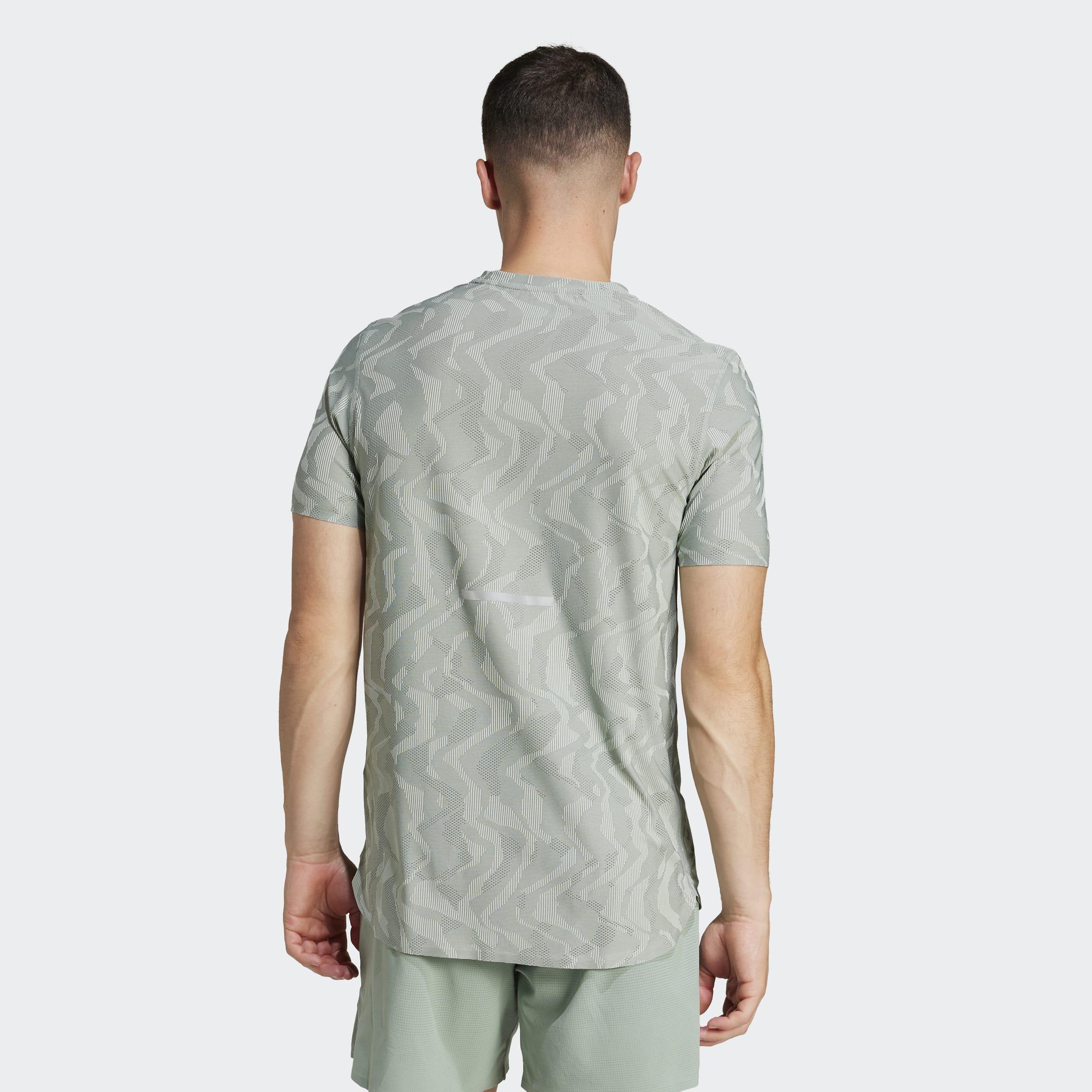 Ultimate Running Engineered CLIMACOOL+ Tee, Green, A901_ONE, large image number 3