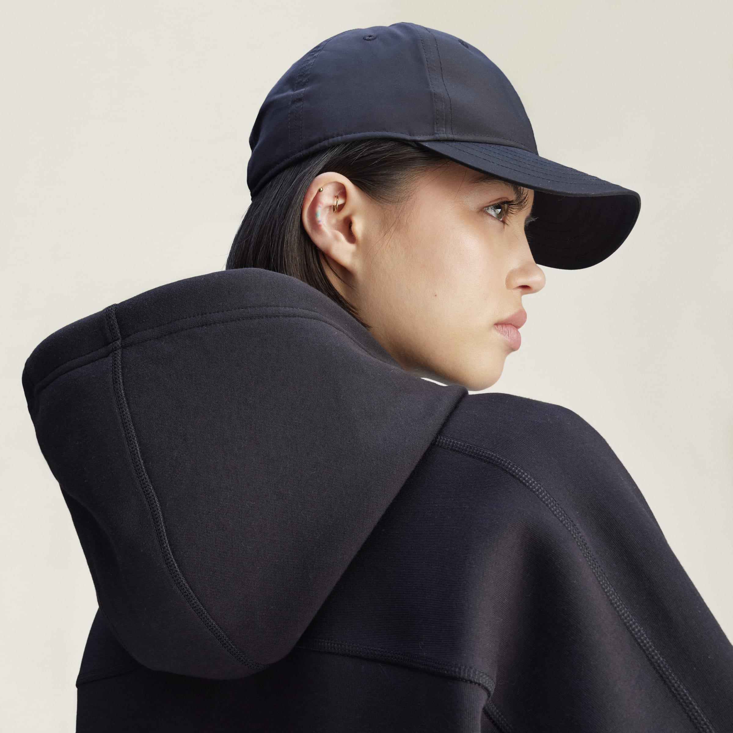 adidas by Stella McCartney Sportswear Cropped Hoodie, Black, A901_ONE, large image number 7