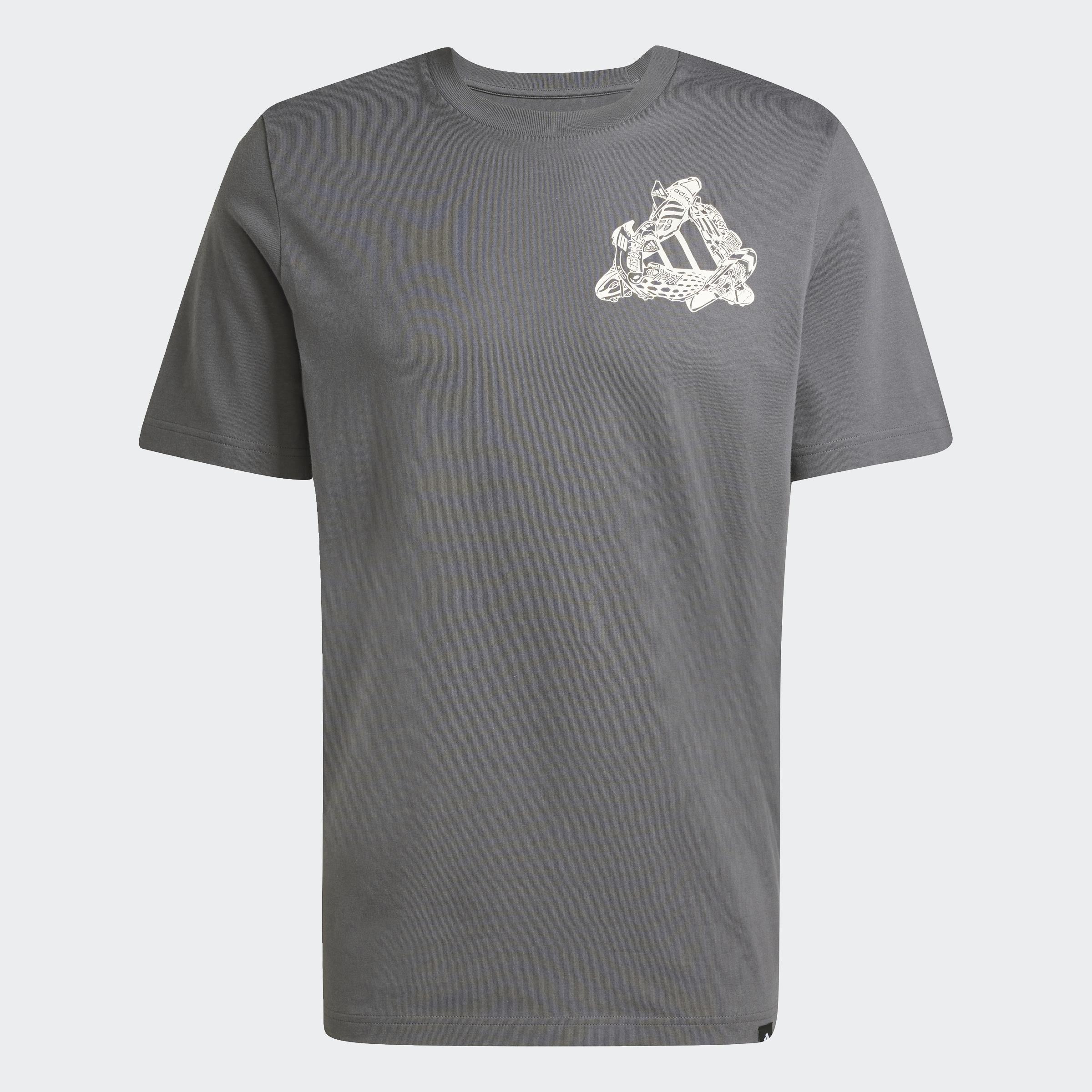 Football Kicks Graphic T-Shirt, Grey, A901_ONE, large image number 1