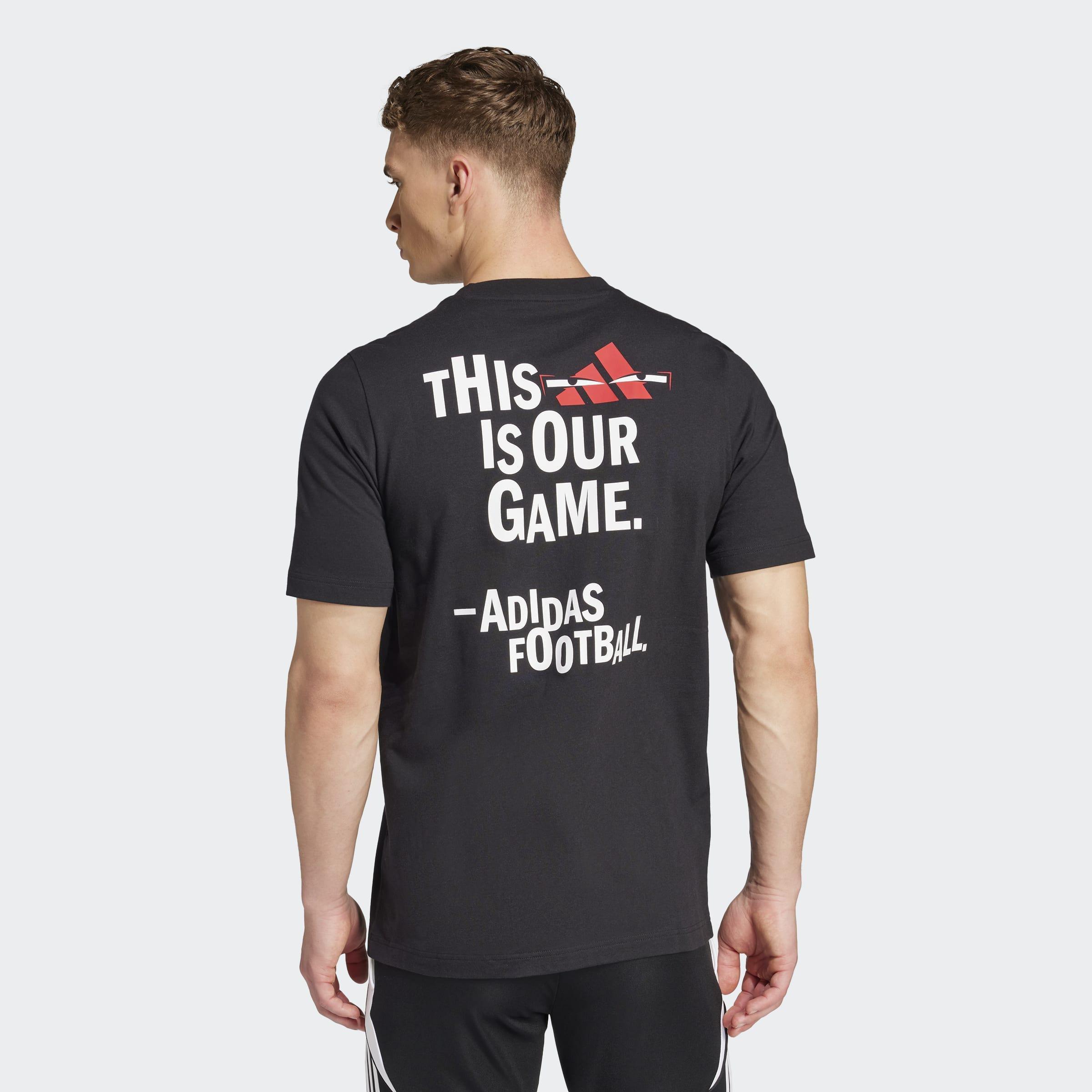 Football Graphic Tee, Black, A901_ONE, large image number 3