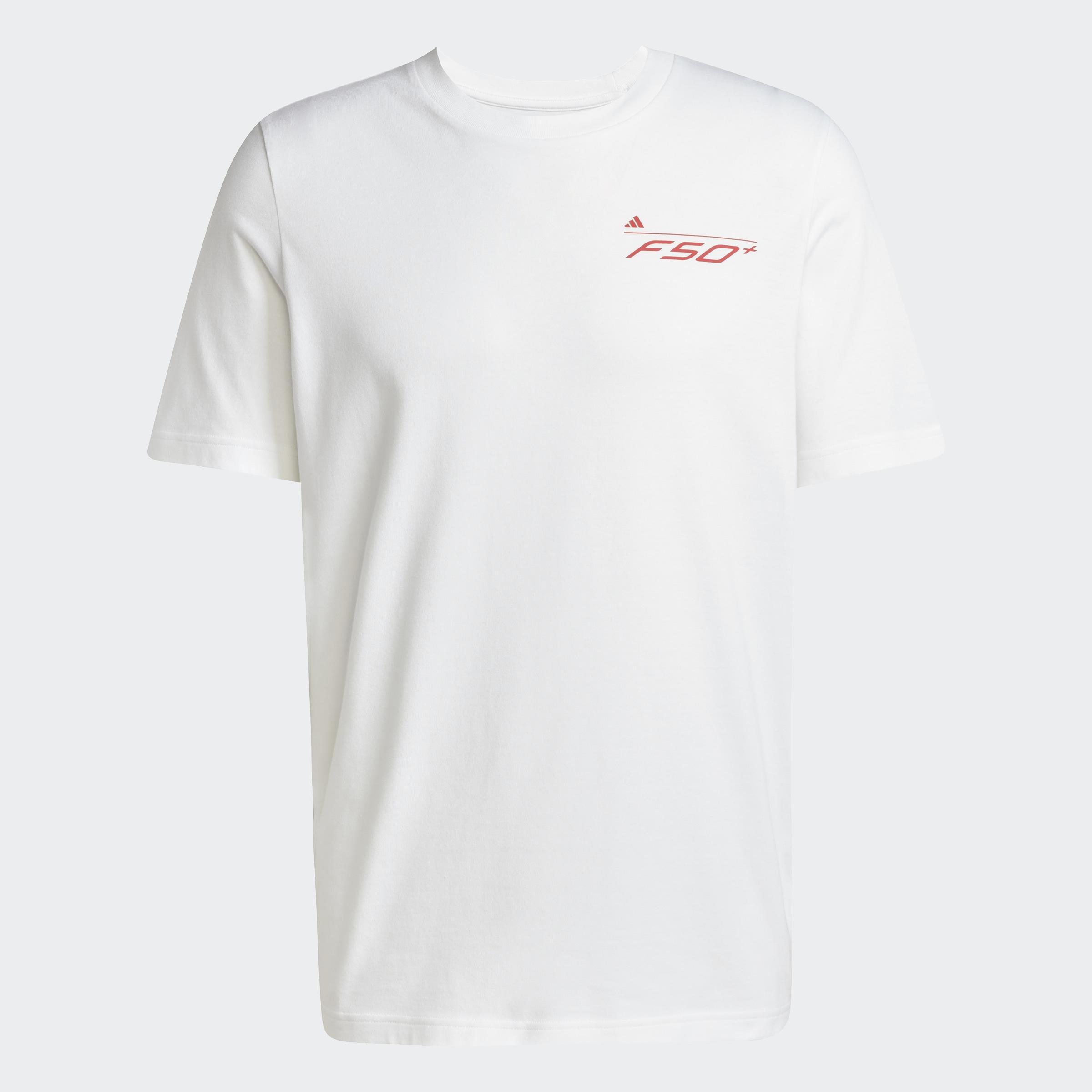 F50 History Graphic T-Shirt, White, A901_ONE, large image number 1