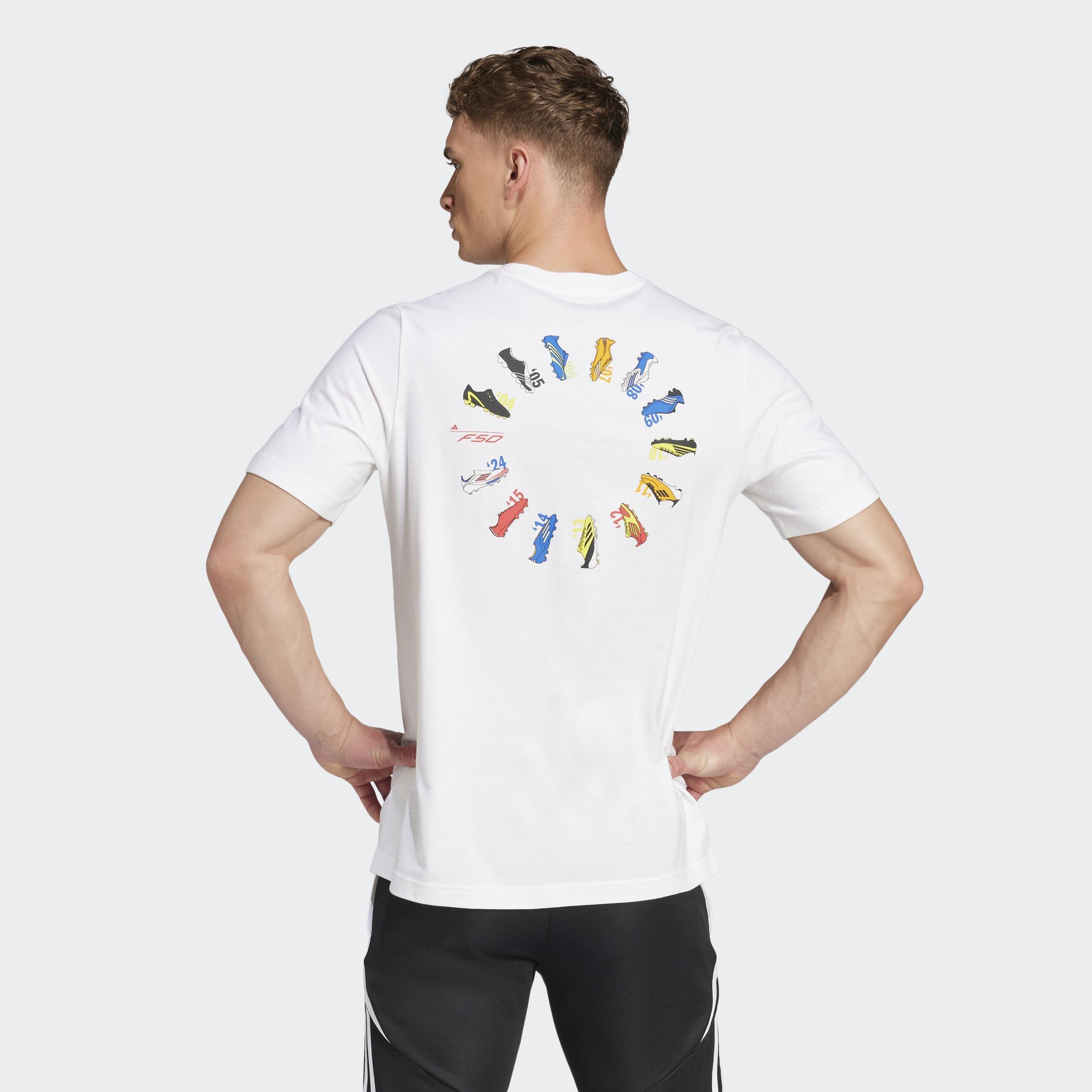 F50 History Graphic T-Shirt, White, A901_ONE, large image number 3