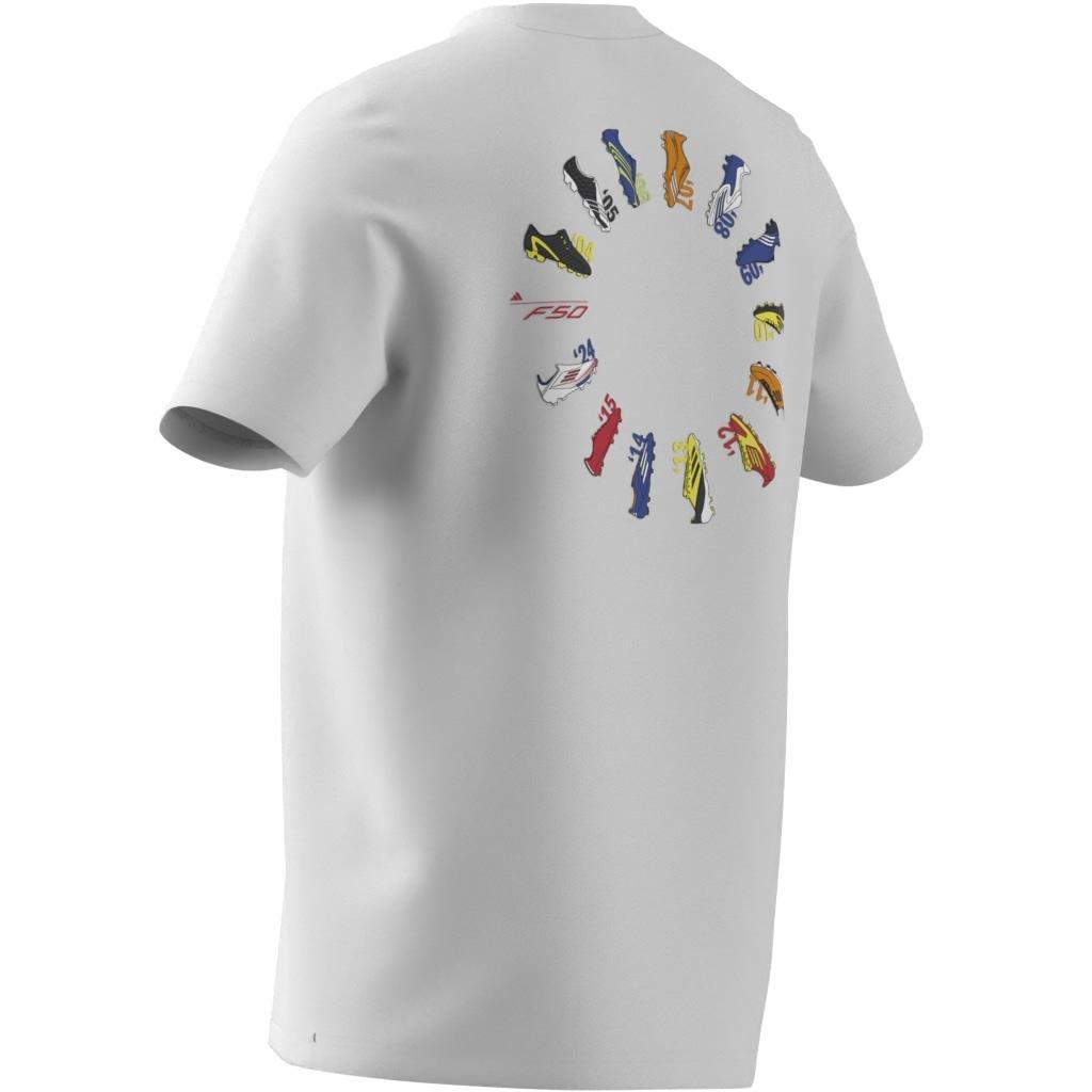 F50 History Graphic T-Shirt, White, A901_ONE, large image number 8