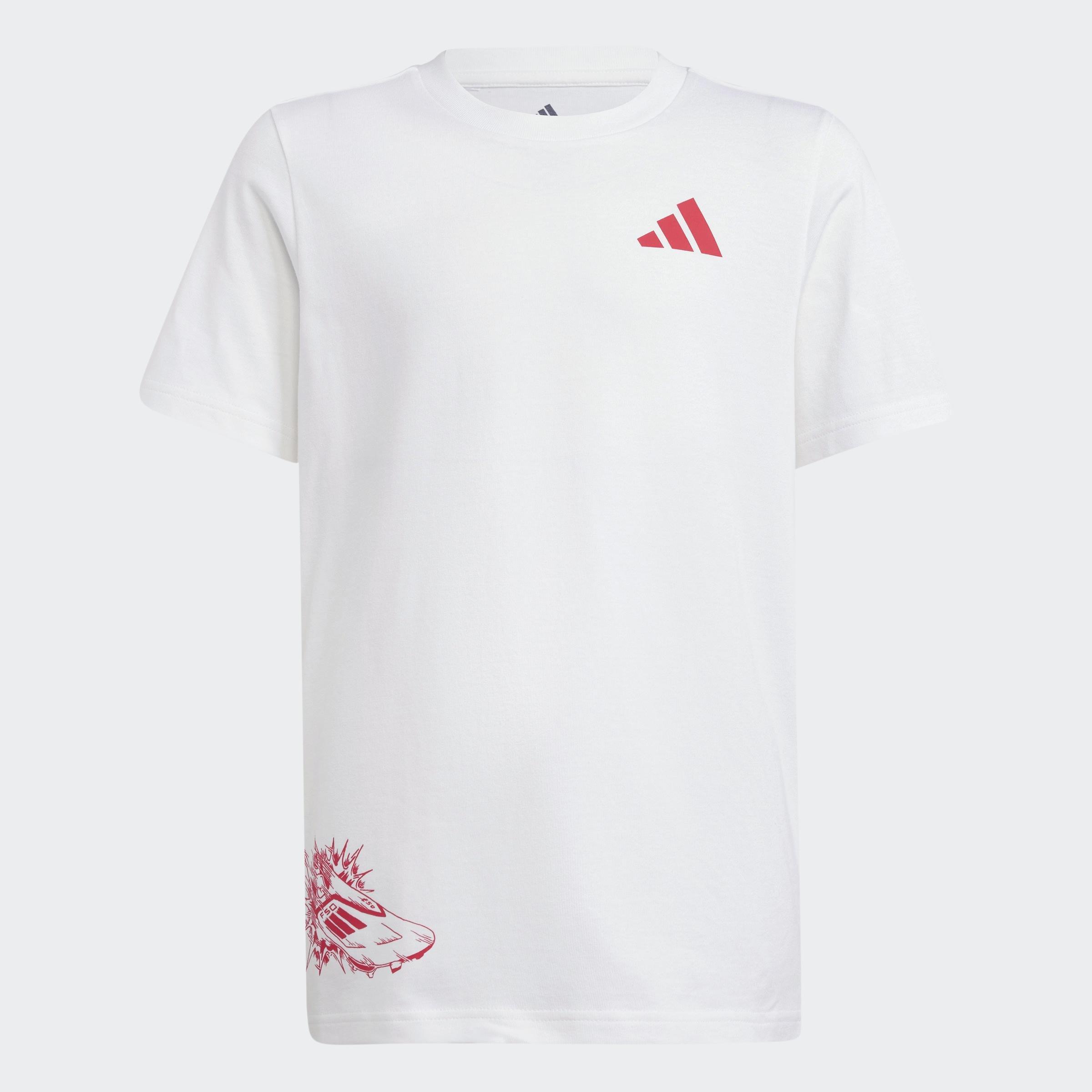 Kids F50 Signature Graphic T-Shirt, White, A901_ONE, large image number 2