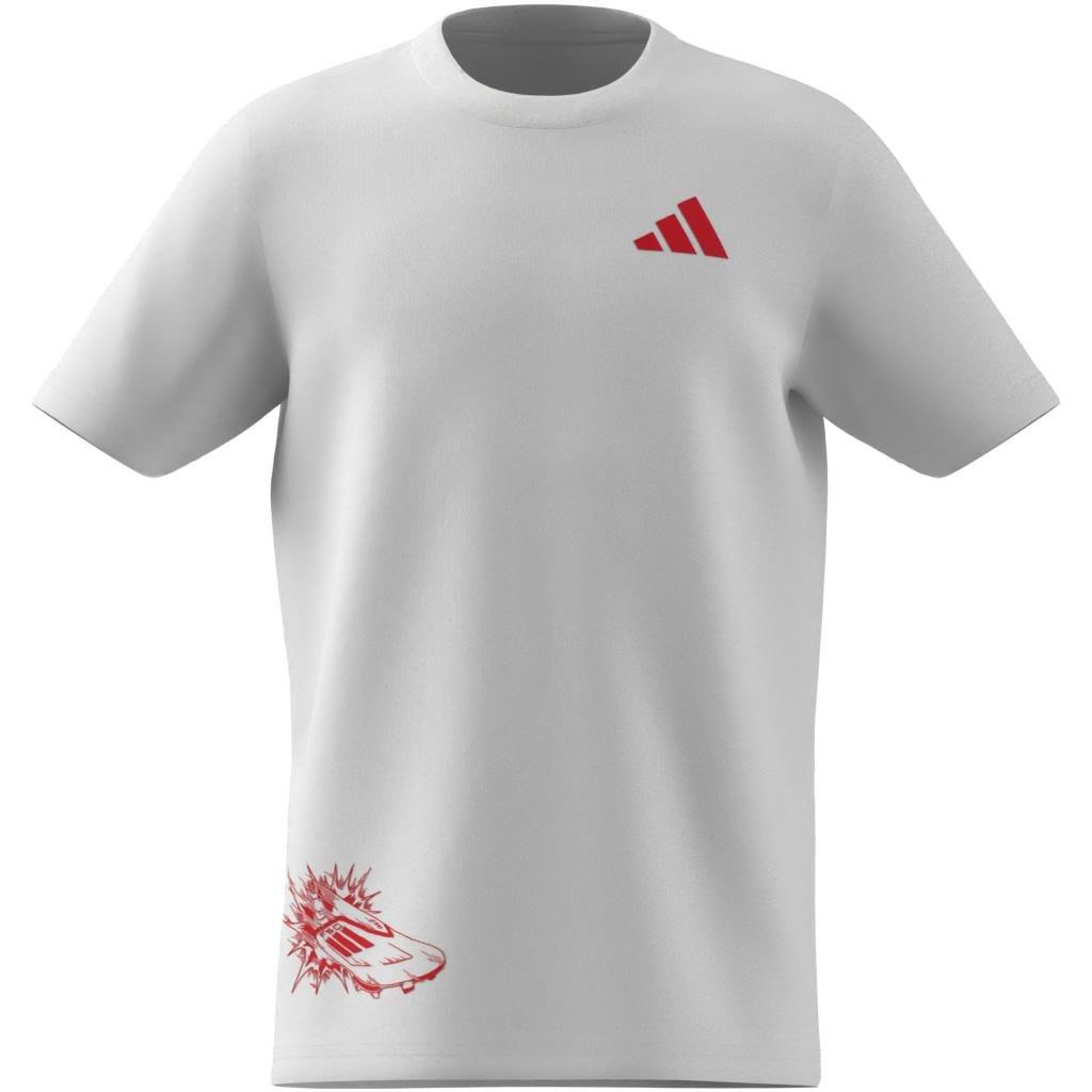 Kids F50 Signature Graphic T-Shirt, White, A901_ONE, large image number 9