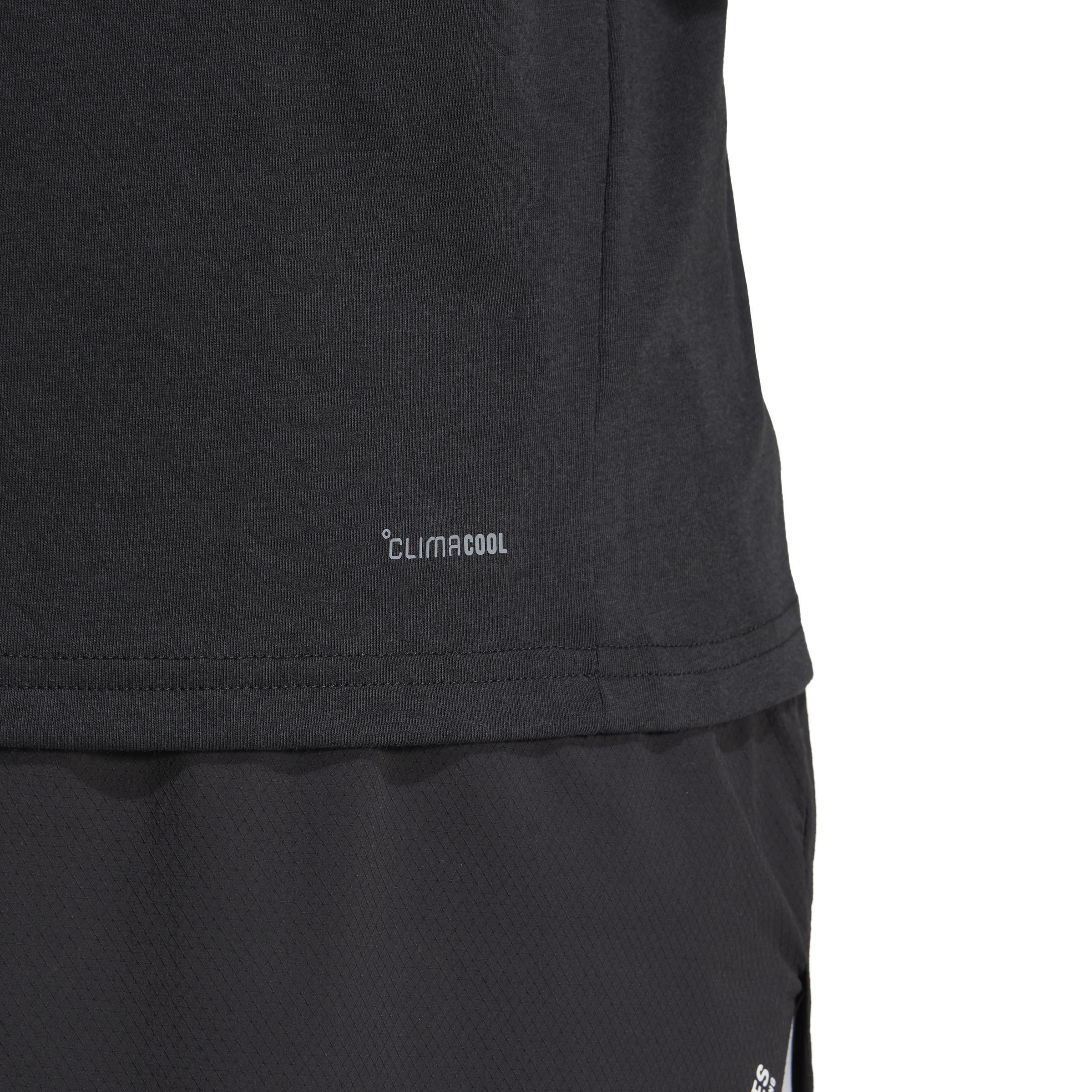 Climacool Training Camo Logo Graphic T-Shirt, Black, A901_ONE, large image number 6