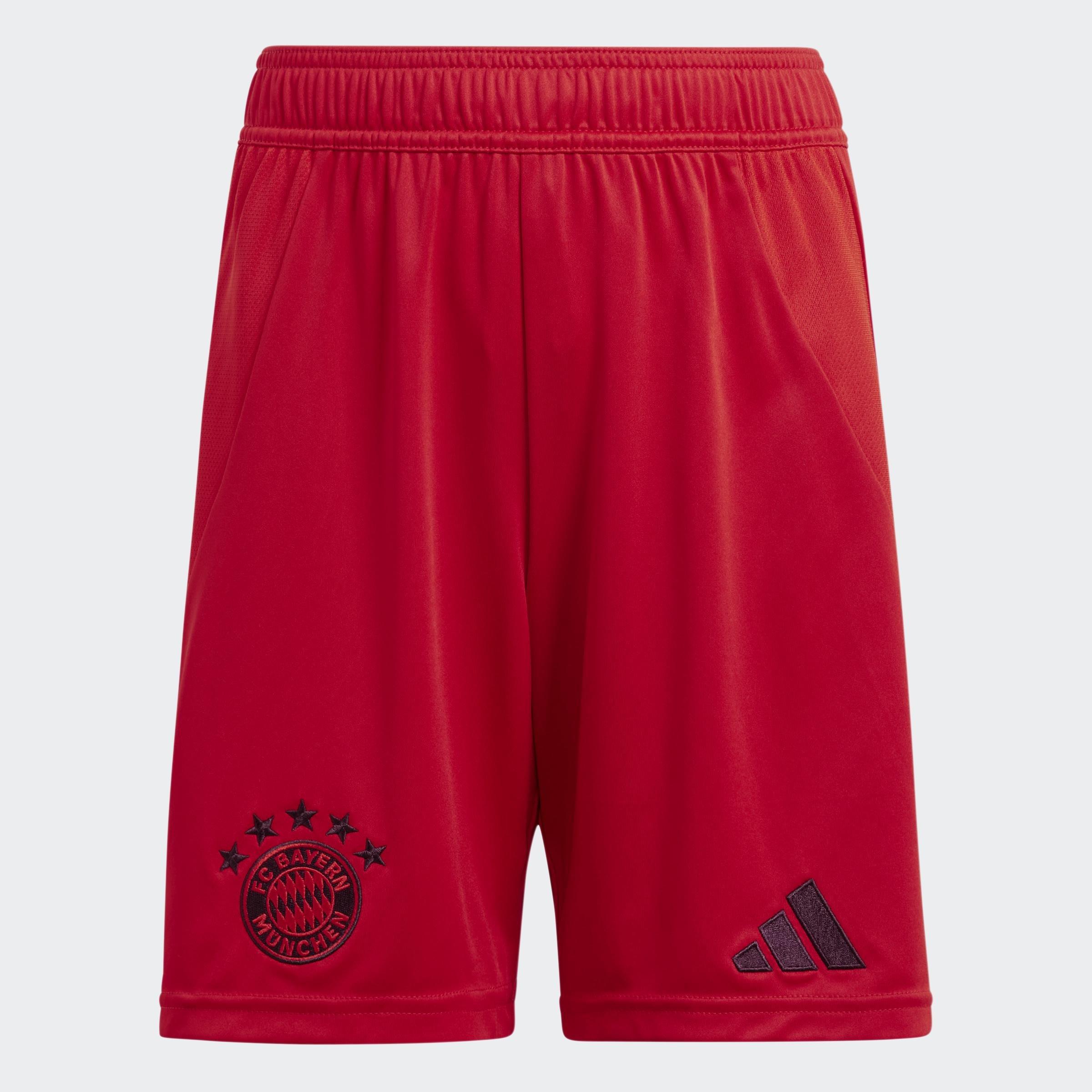 Kids FC Bayern 24/25 Home Shorts, Red