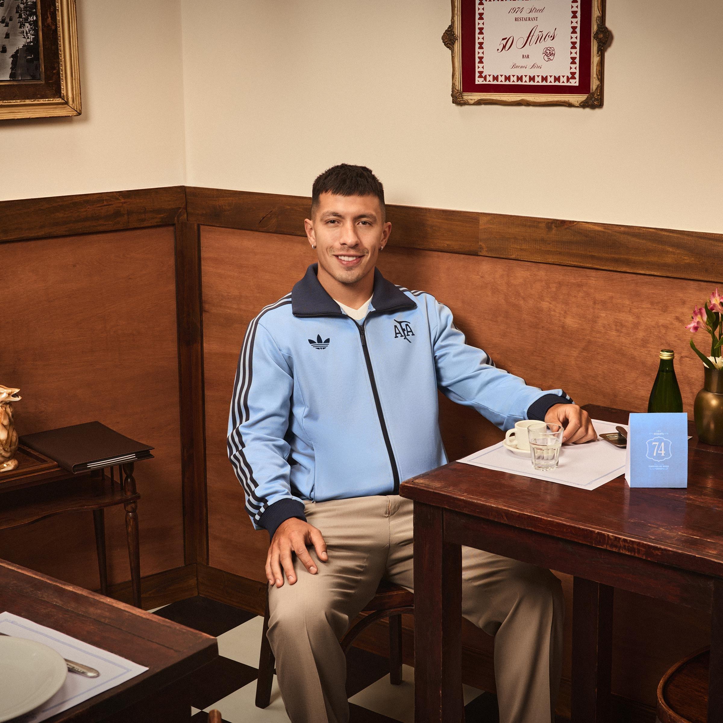 Argentina Anniversary Track Top, Blue, A901_ONE, large image number 9