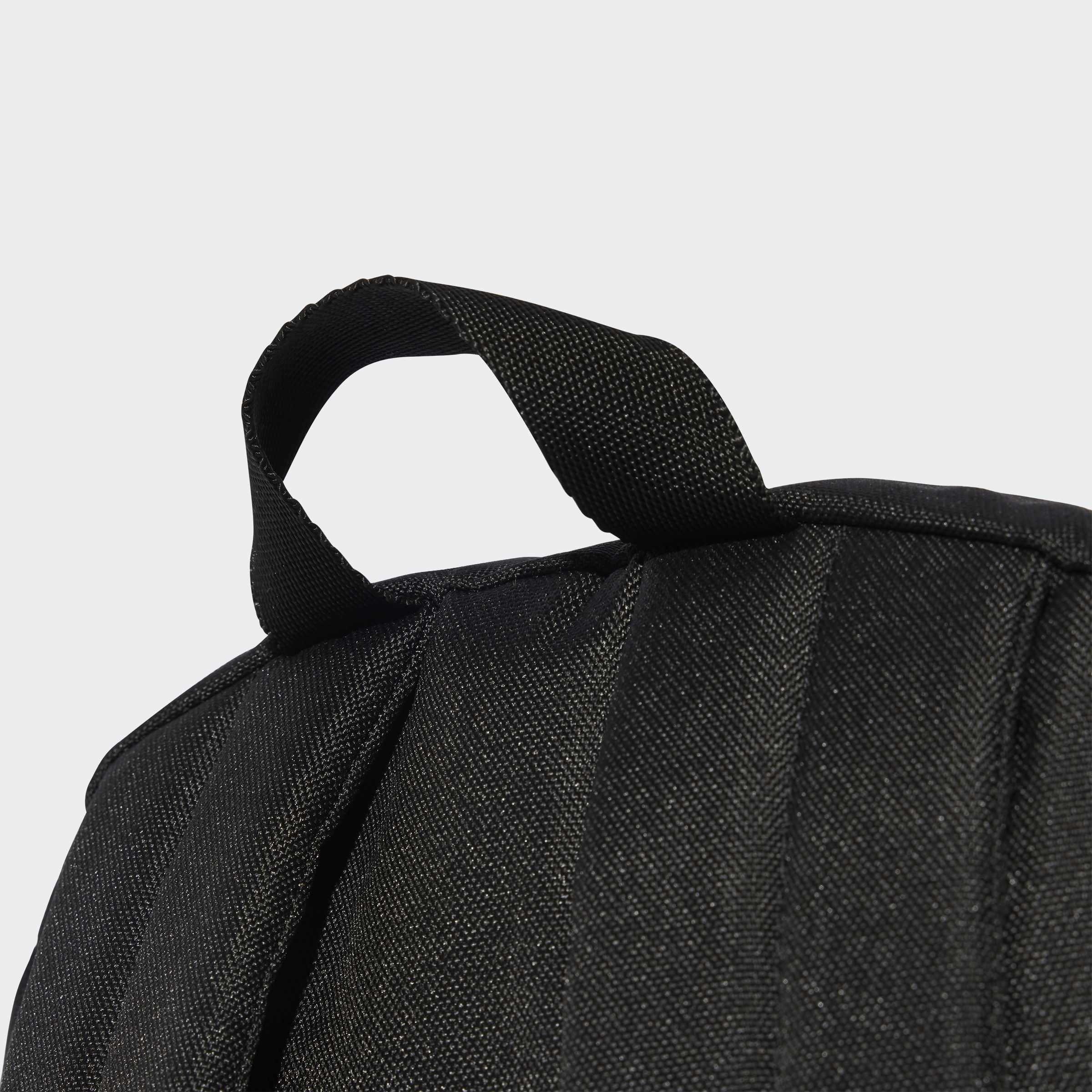 Unisex Classic Back-To-School Stripes Backpack, Black, A901_ONE, large image number 5