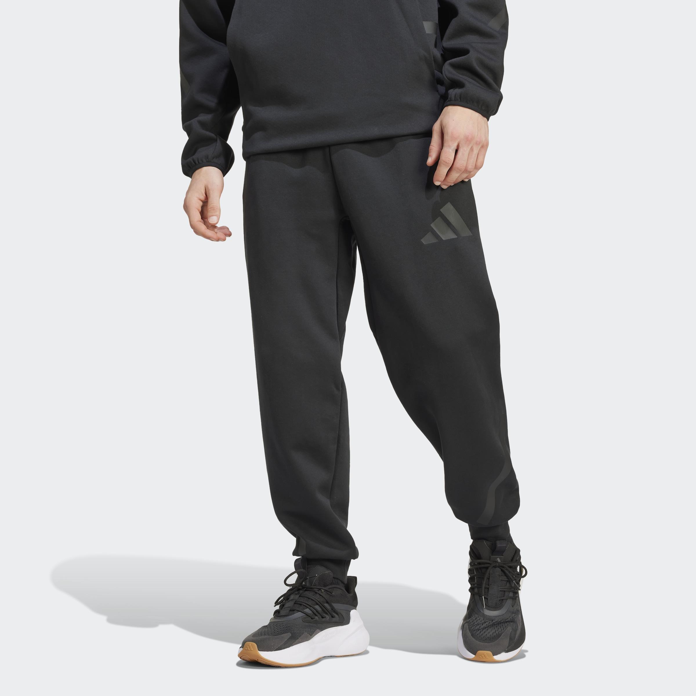 Z.N.E. Tracksuit Bottoms, Black, A901_ONE, large image number 4