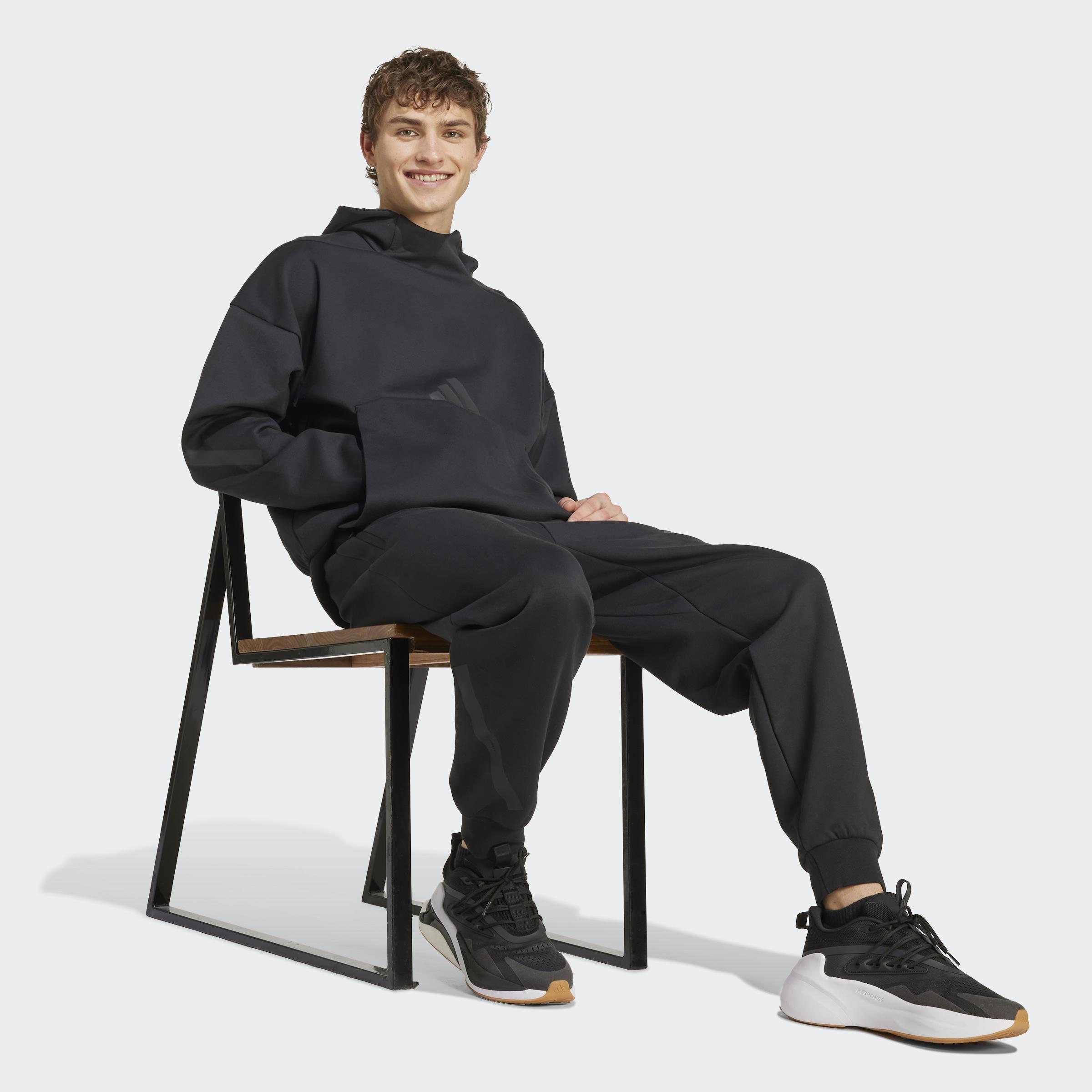 Z.N.E. Tracksuit Bottoms, Black, A901_ONE, large image number 5